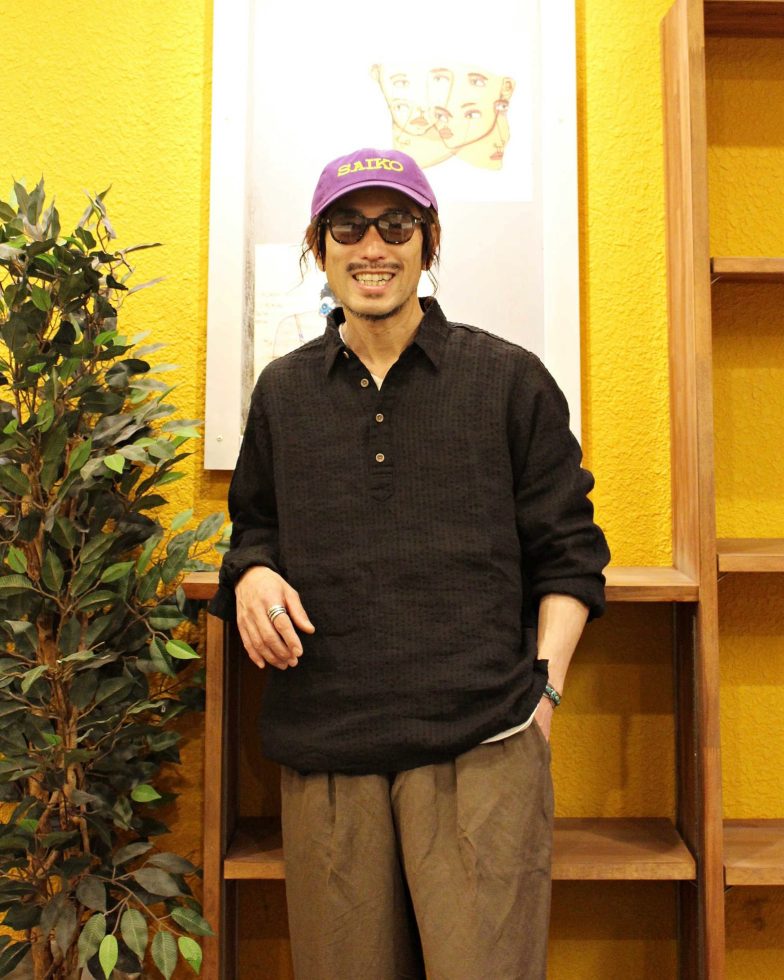 Nasngwam. ナスングワム / SUBTLE SHIRTS サトルシャツ (BLACK ブラック)