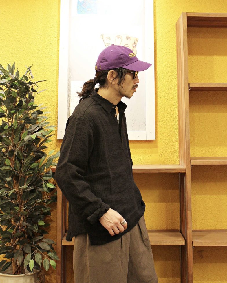 Nasngwam. ナスングワム / SUBTLE SHIRTS サトルシャツ (BLACK ブラック)