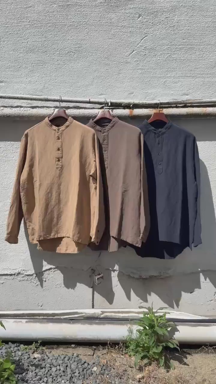 Nasngwam. ナスングワム / ATELIER SHIRTS アトリエシャツ (DARK NAVY