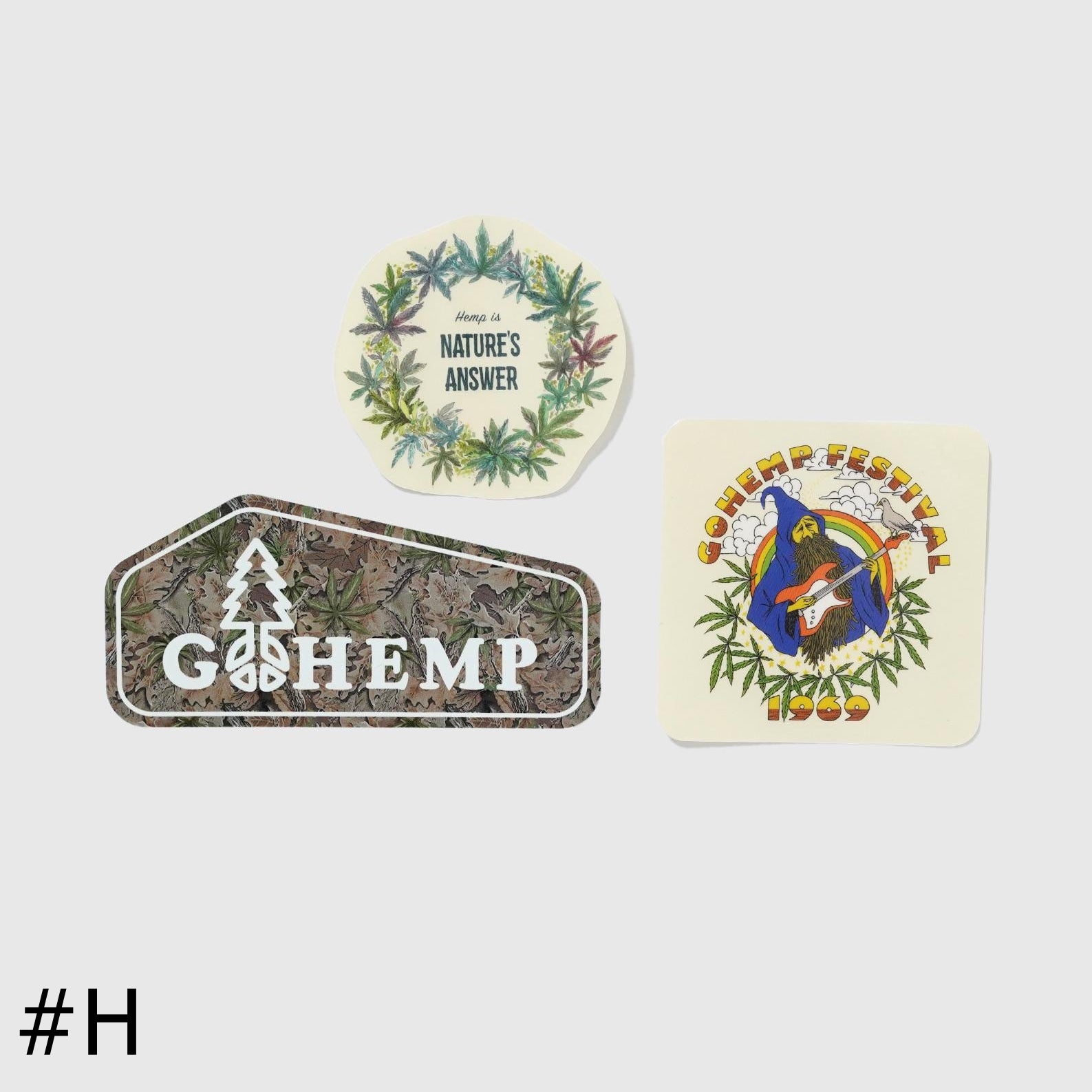 GOHEMP ORIGINAL STICKERS ゴーヘンプオリジナルステッカーパック