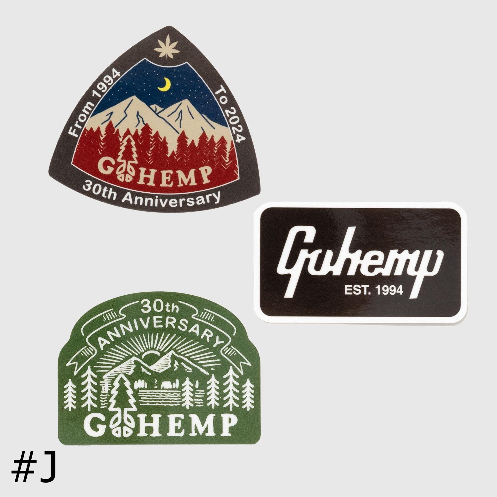 GOHEMP ORIGINAL STICKERS ゴーヘンプオリジナルステッカーパック