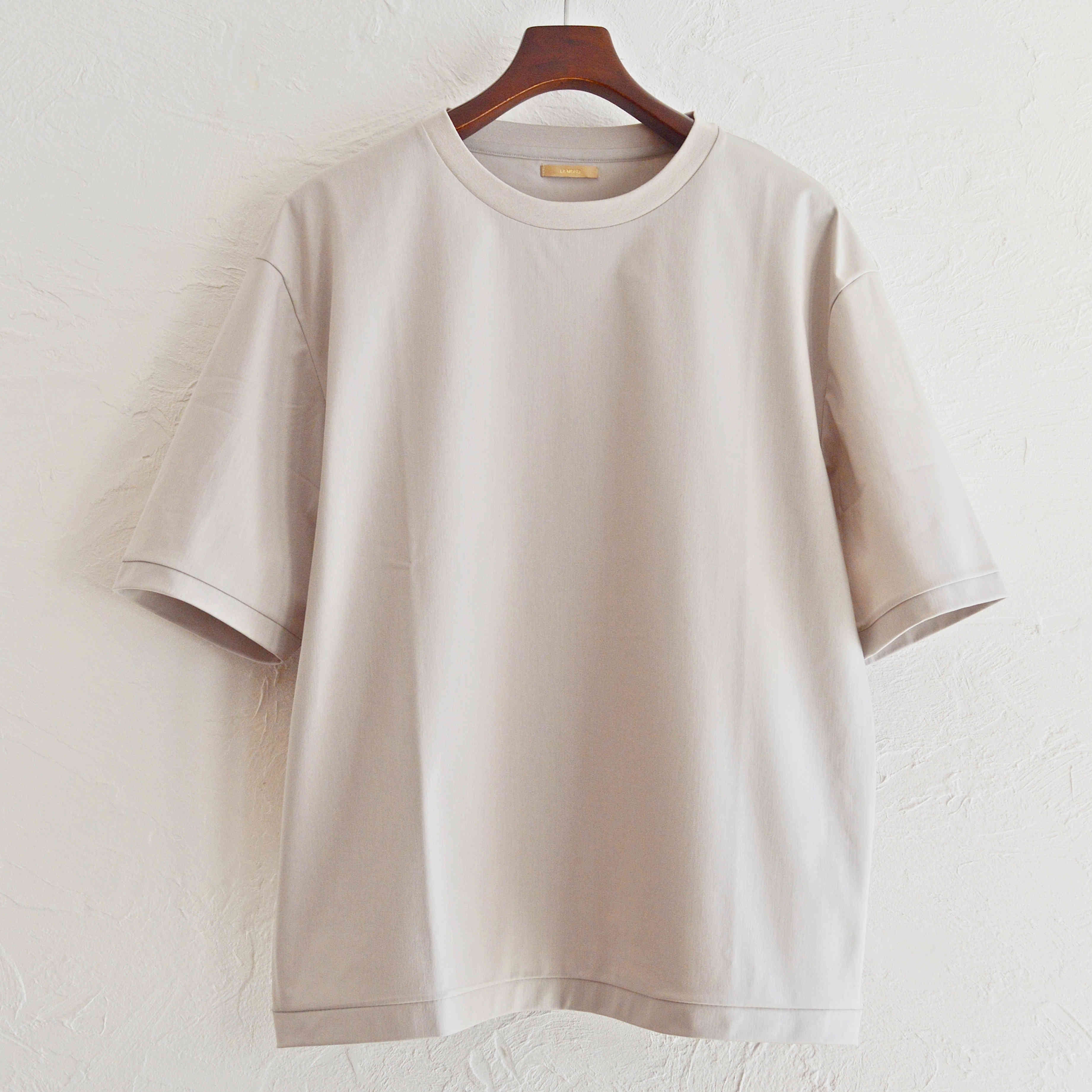 LAMOND ラモンド / TRICOT TEE トリコットティー (GRAY グレー)