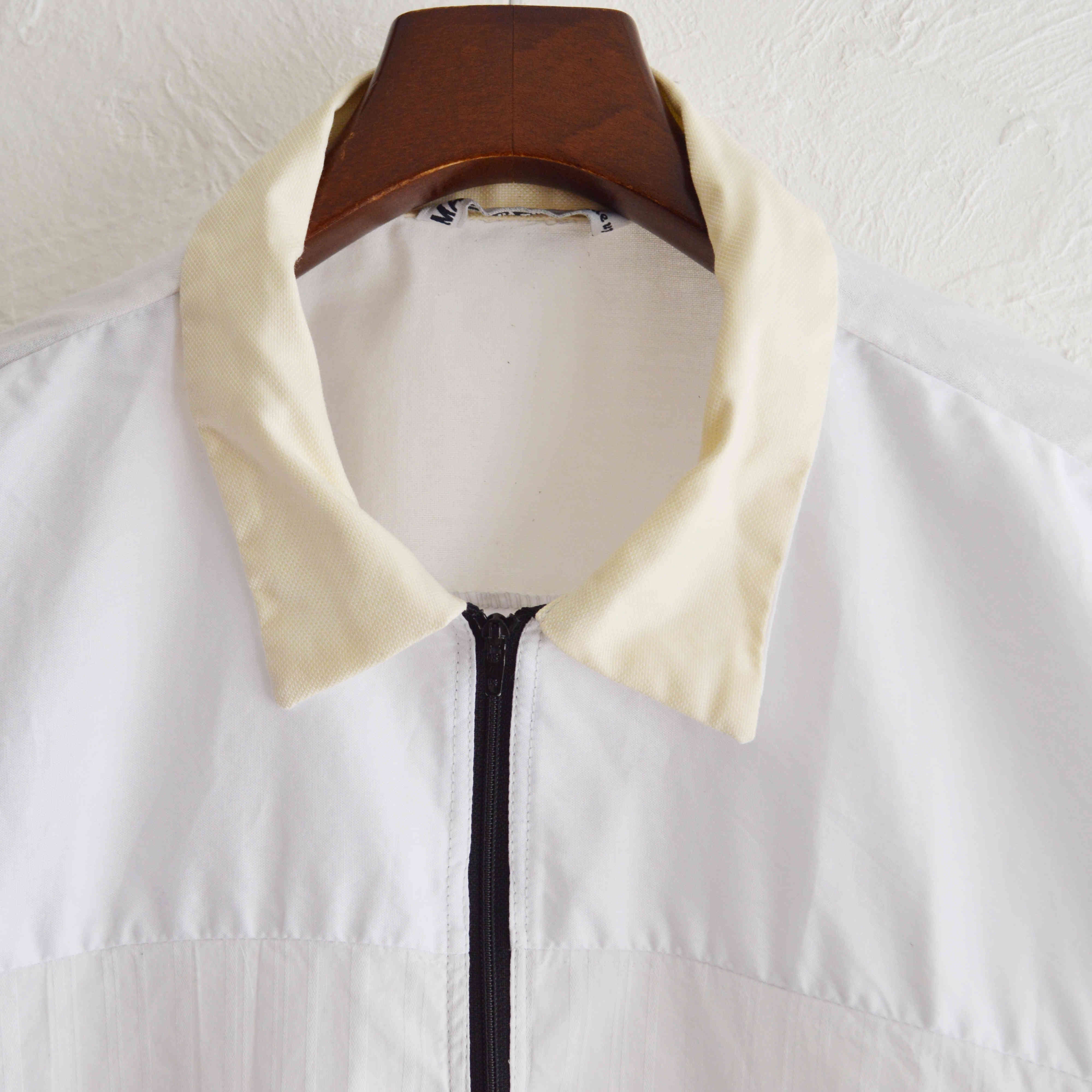 SUNNY SIDE UP サニーサイドアップ / PATCHWORK HALF ZIP SHIRT パッチ