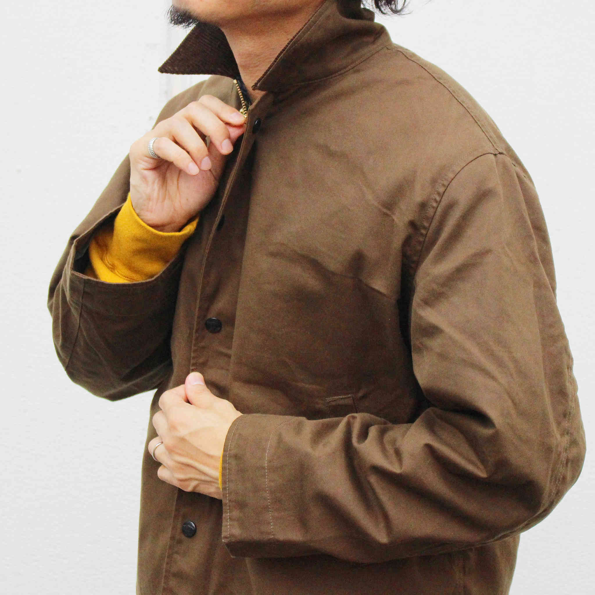 ネセサリーオアアンネセサリー コート Barber Coat - atlacasaazul.com