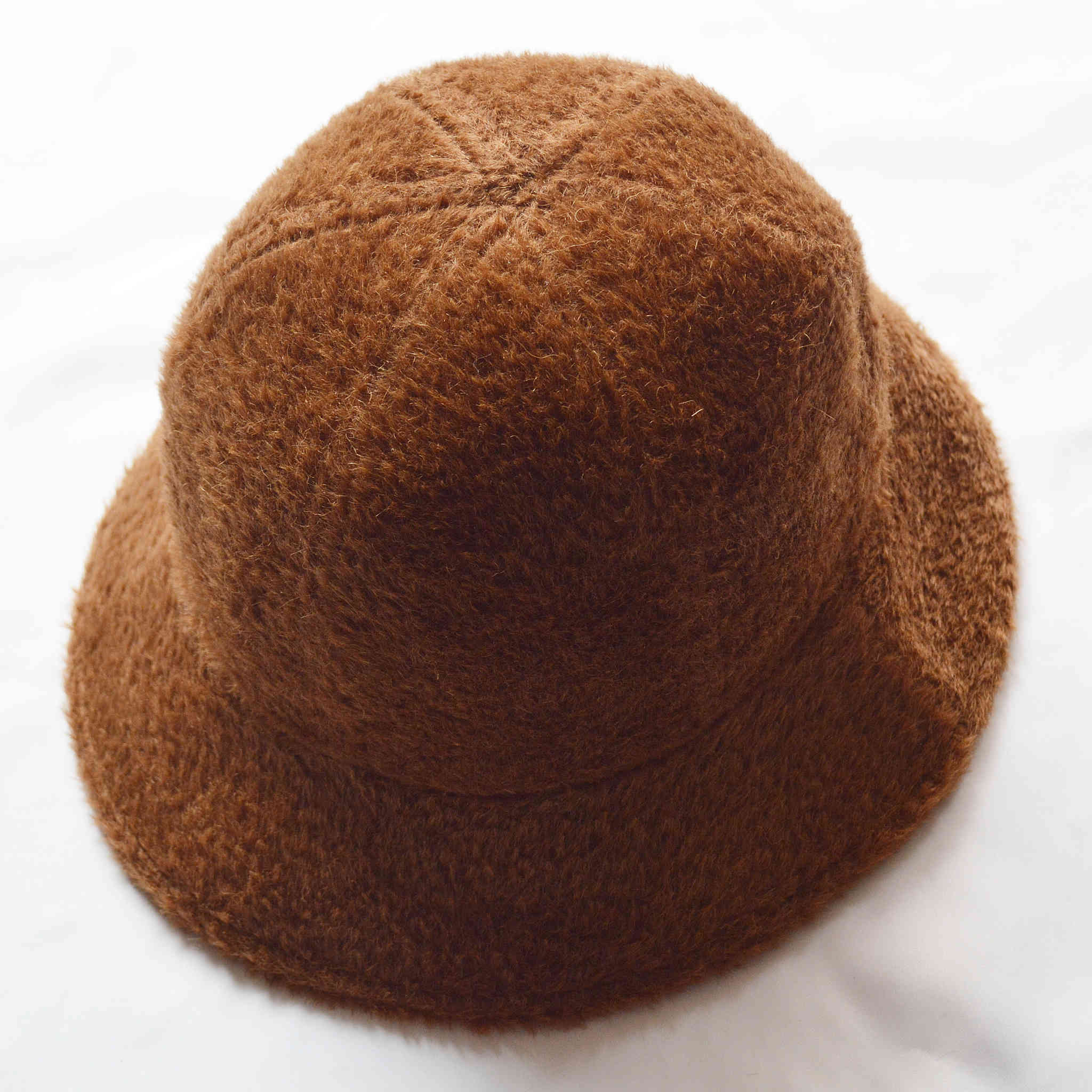 morno / WOOL SHAGGY METRO HAT  (BROWN)