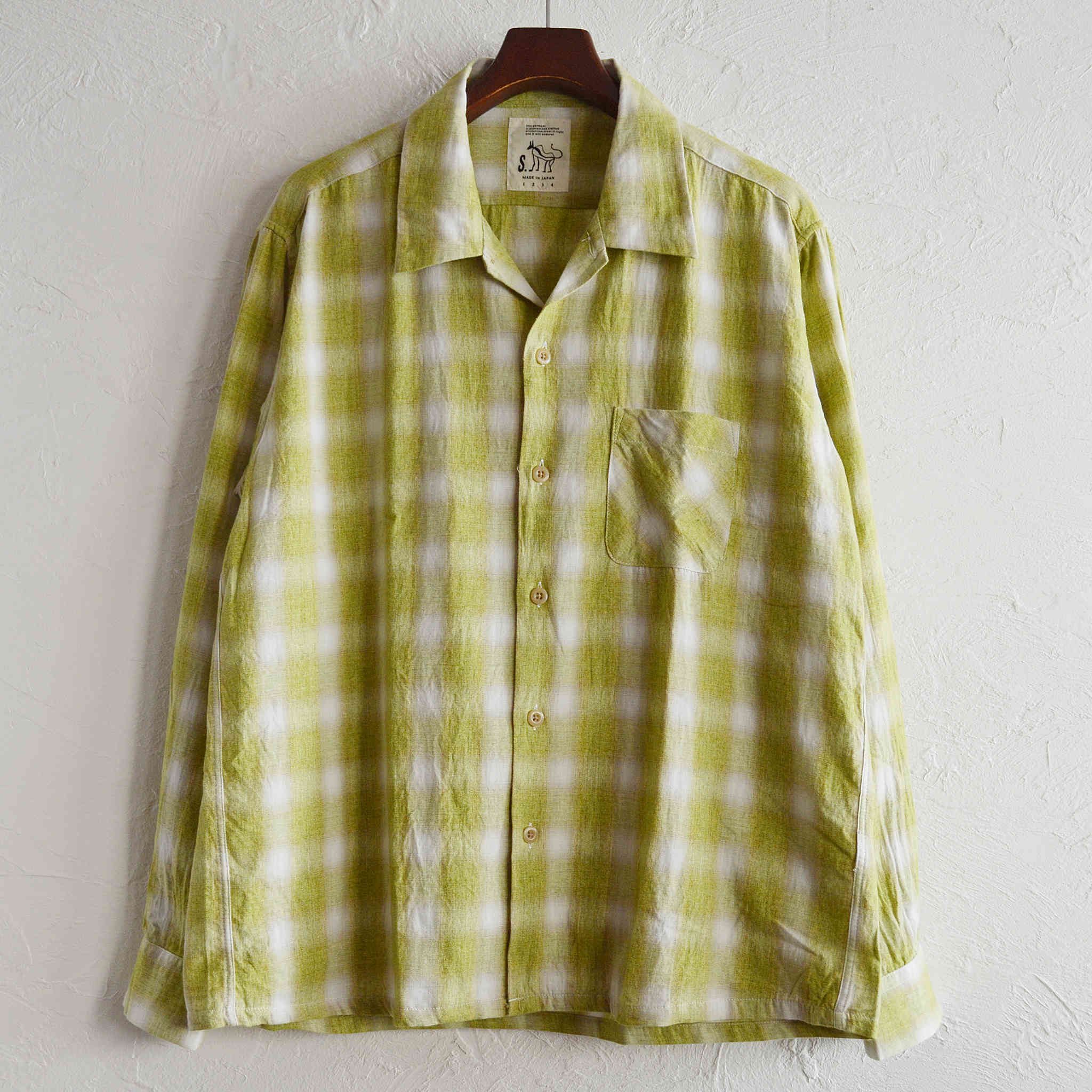 SHARKEY'S シャーキーズ / OMBRE CHECK SHIRTS オンブレチェックシャツ