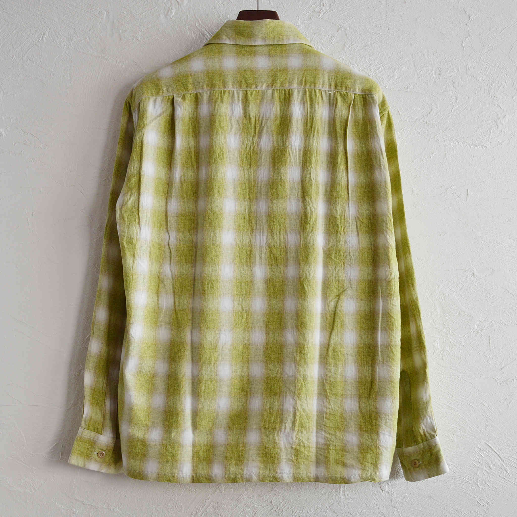 SHARKEY'S シャーキーズ / OMBRE CHECK SHIRTS オンブレチェックシャツ