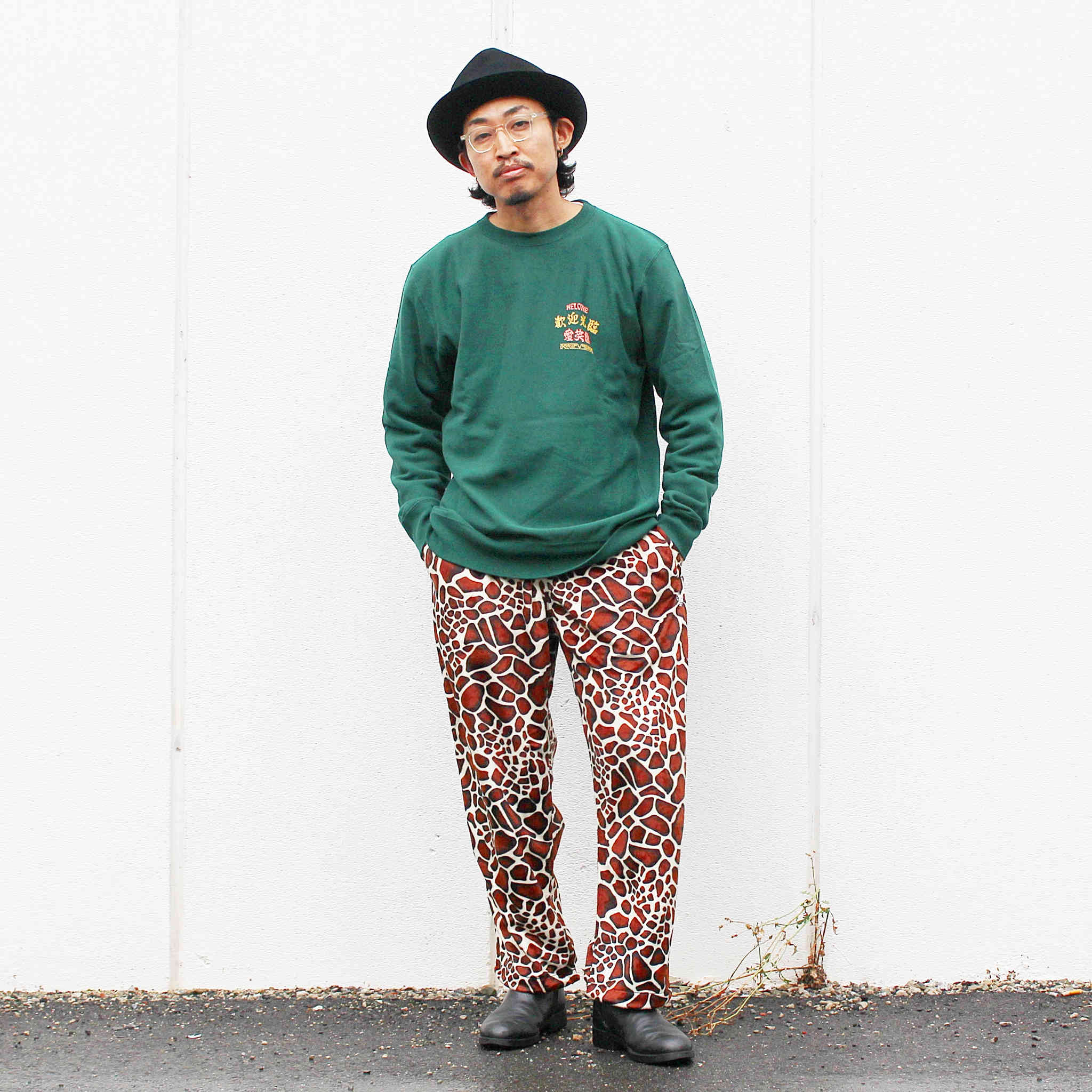 ALDIES アールディーズ / Welcome Sweat ウェルカムスウェット (GREEN