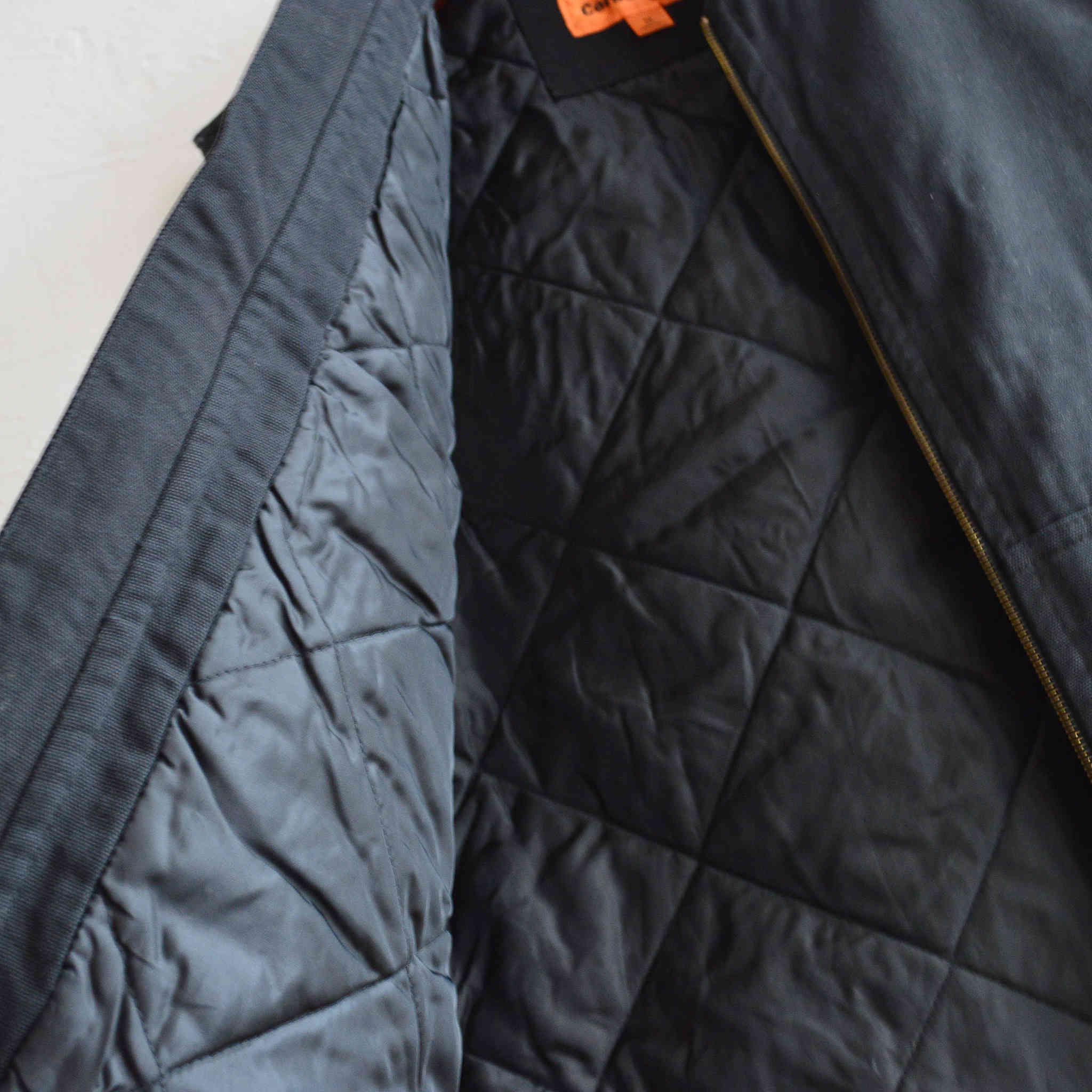CornerStone コーナーストーン / Washed Duck Cloth Vest ウォッシュダッククロスベスト (BLACK ブラック)