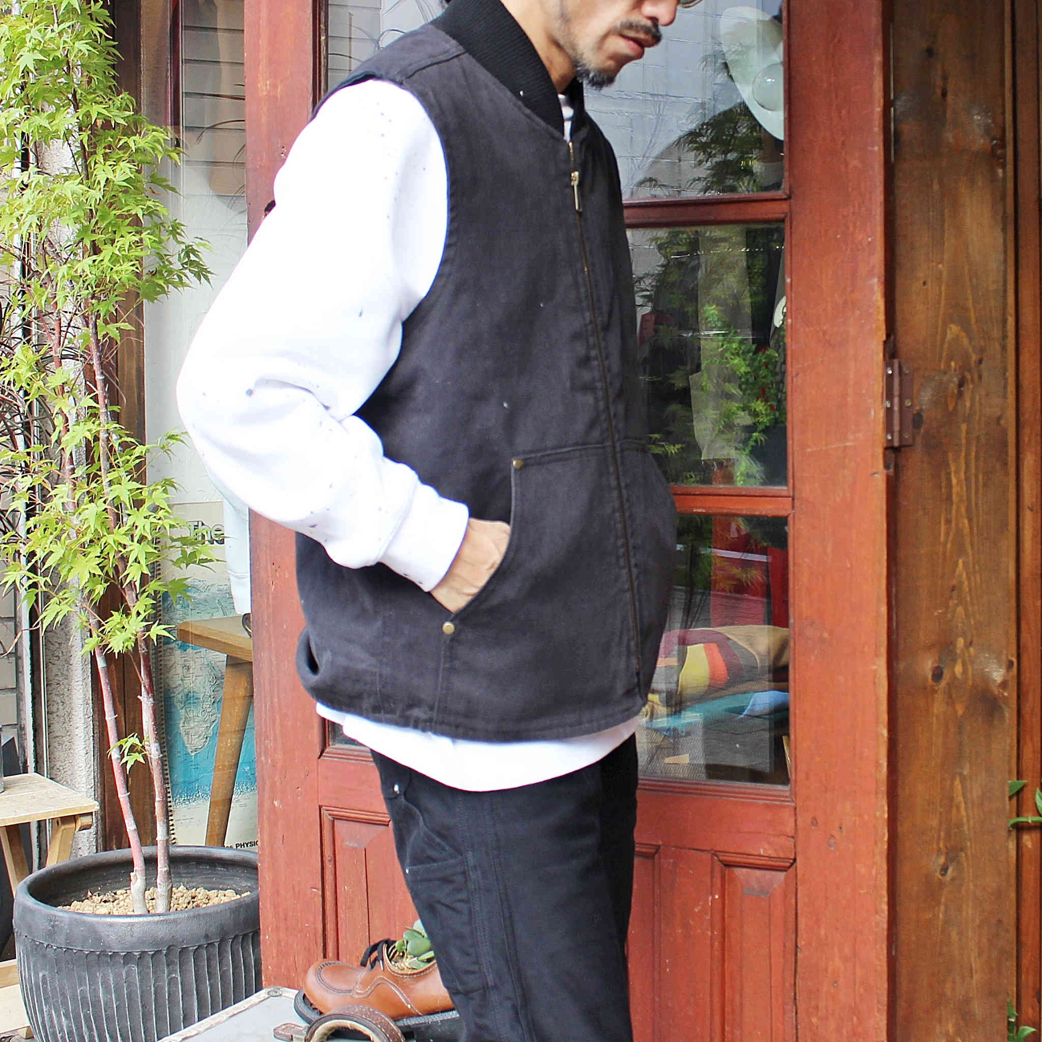 CornerStone コーナーストーン / Washed Duck Cloth Vest ウォッシュ