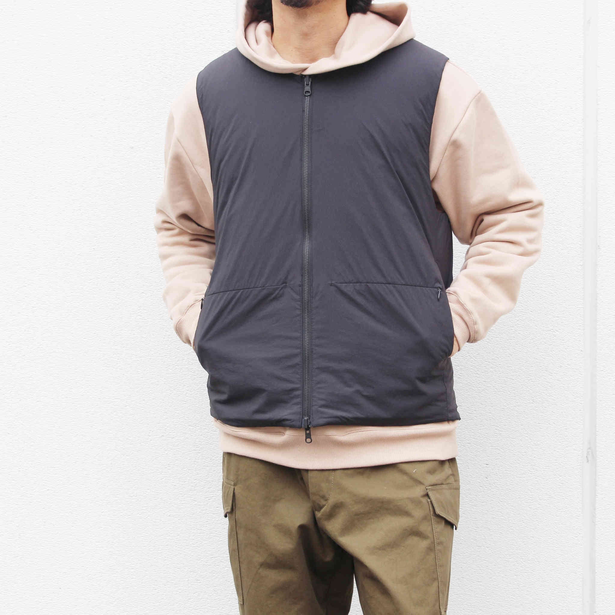 LAMOND ラモンド / N/C SHIBO REVERSIBLE DOWN VEST リバーシブル