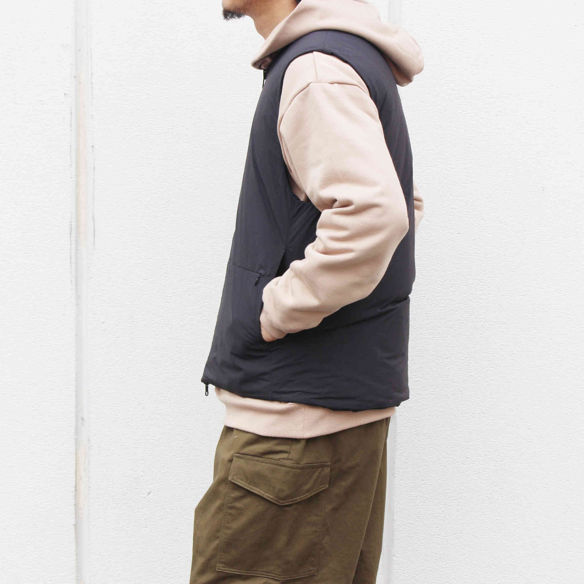 LAMOND ラモンド / N/C SHIBO REVERSIBLE DOWN VEST リバーシブル