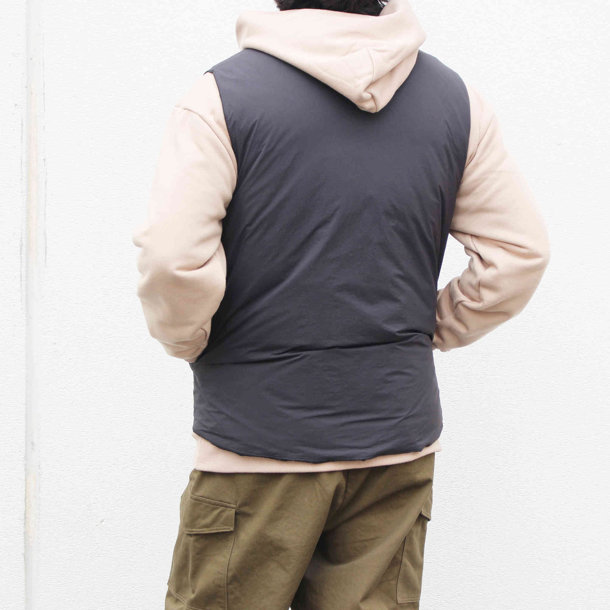 LAMOND ラモンド / N/C SHIBO REVERSIBLE DOWN VEST リバーシブル