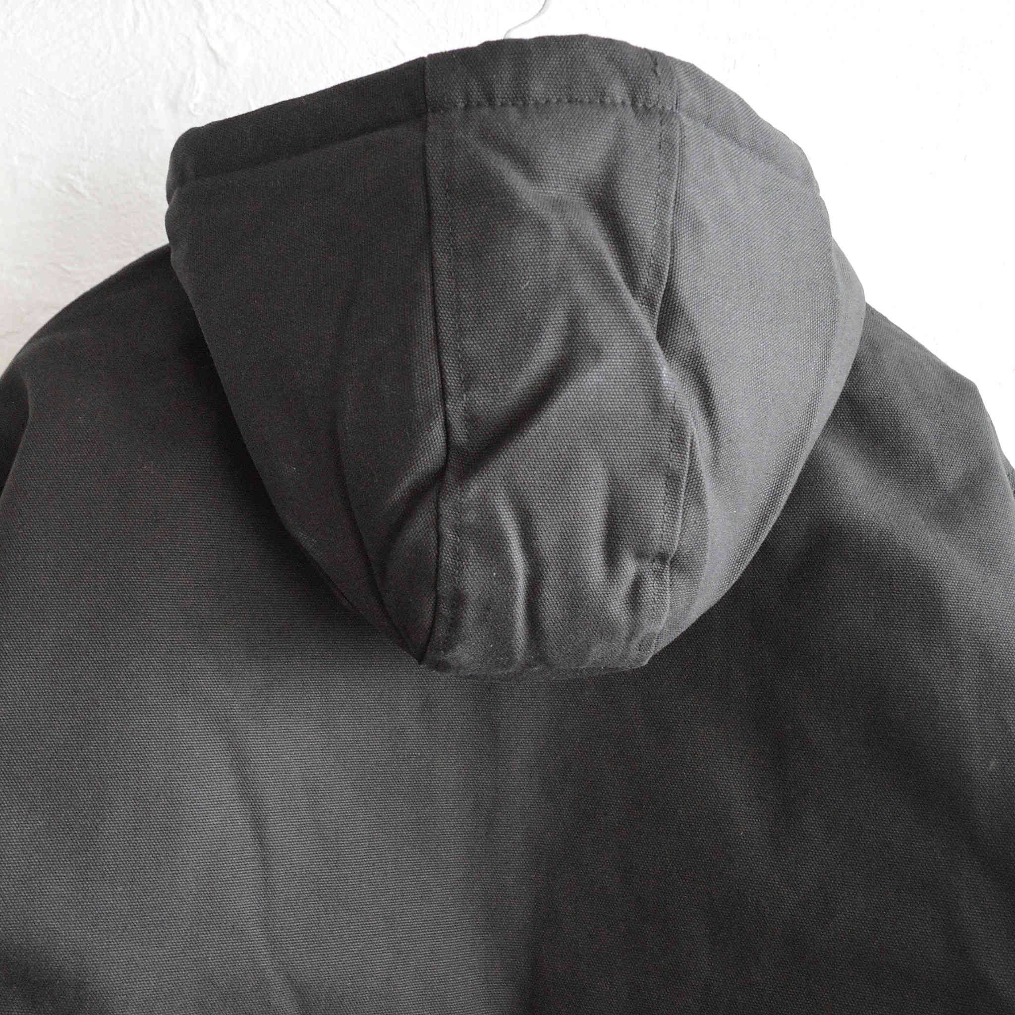 CornerStone コーナーストーン / Duck Cloth Hooded Work Jacket ダッククロスフーディーワークジャケット (BLACK ブラック)