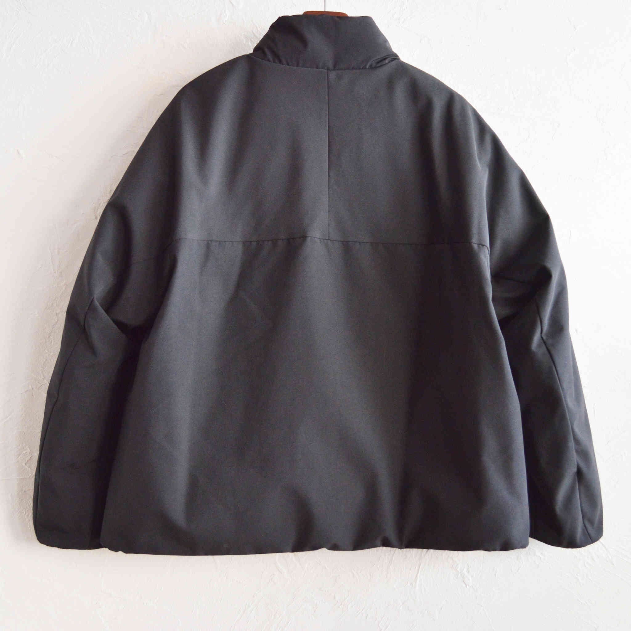 LAMOND ラモンド / WEATHER CLOTH DOWN BLOUSON ウェザークロスダウンブルゾン (BLACK ブラック)