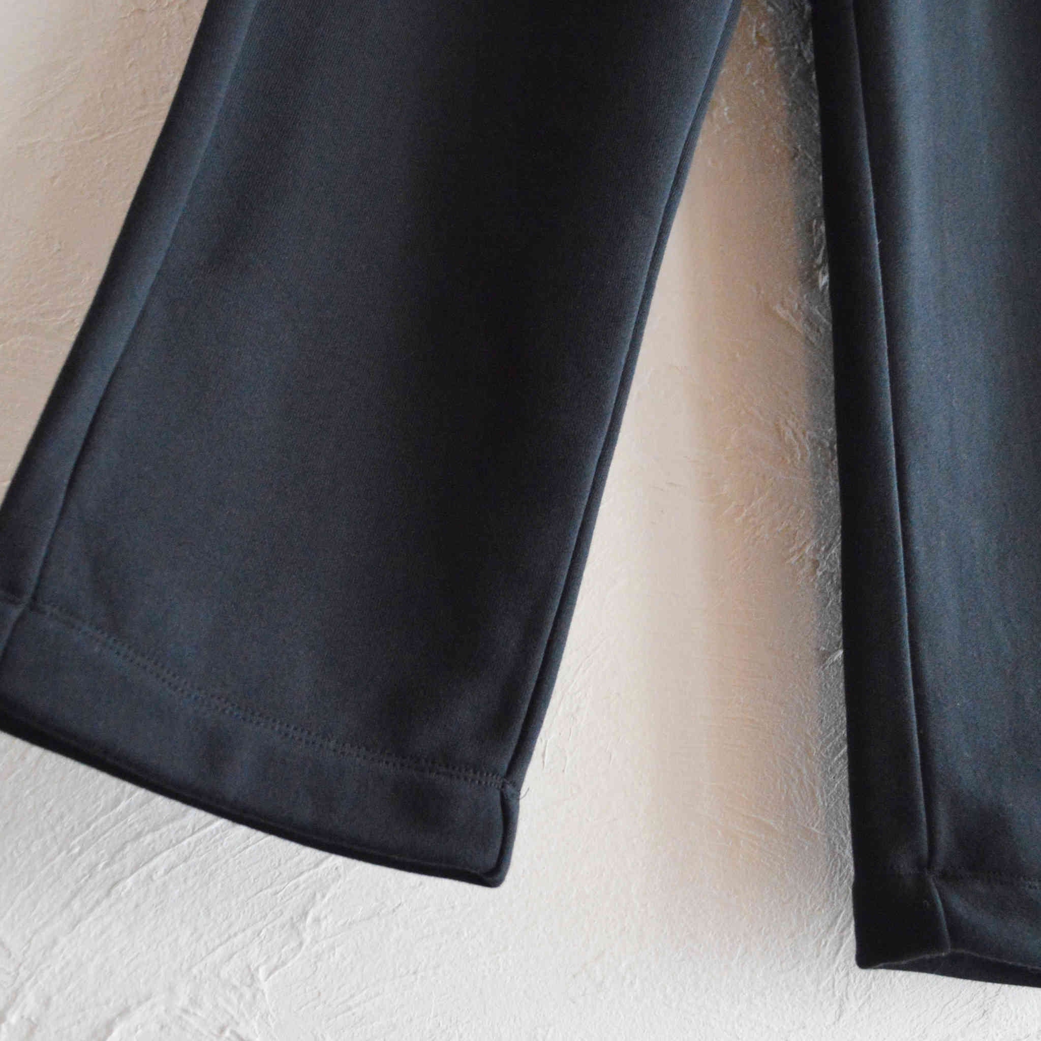 LAMOND ラモンド / SPAIN PIMA SWEAT PANTS スペインピマスウェットパンツ (BLACK ブラック)