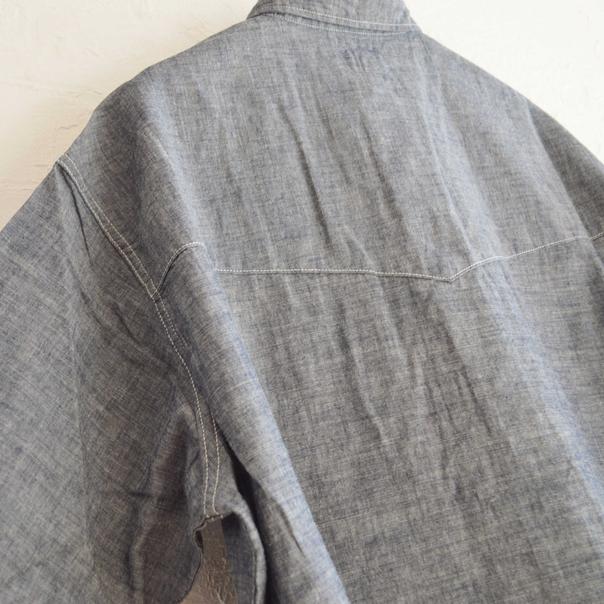 IMPRESTORE インプレストア / Chambray Western Shirts シャンブレーウエスタンシャツ (DARK BLUE ダークブルー)