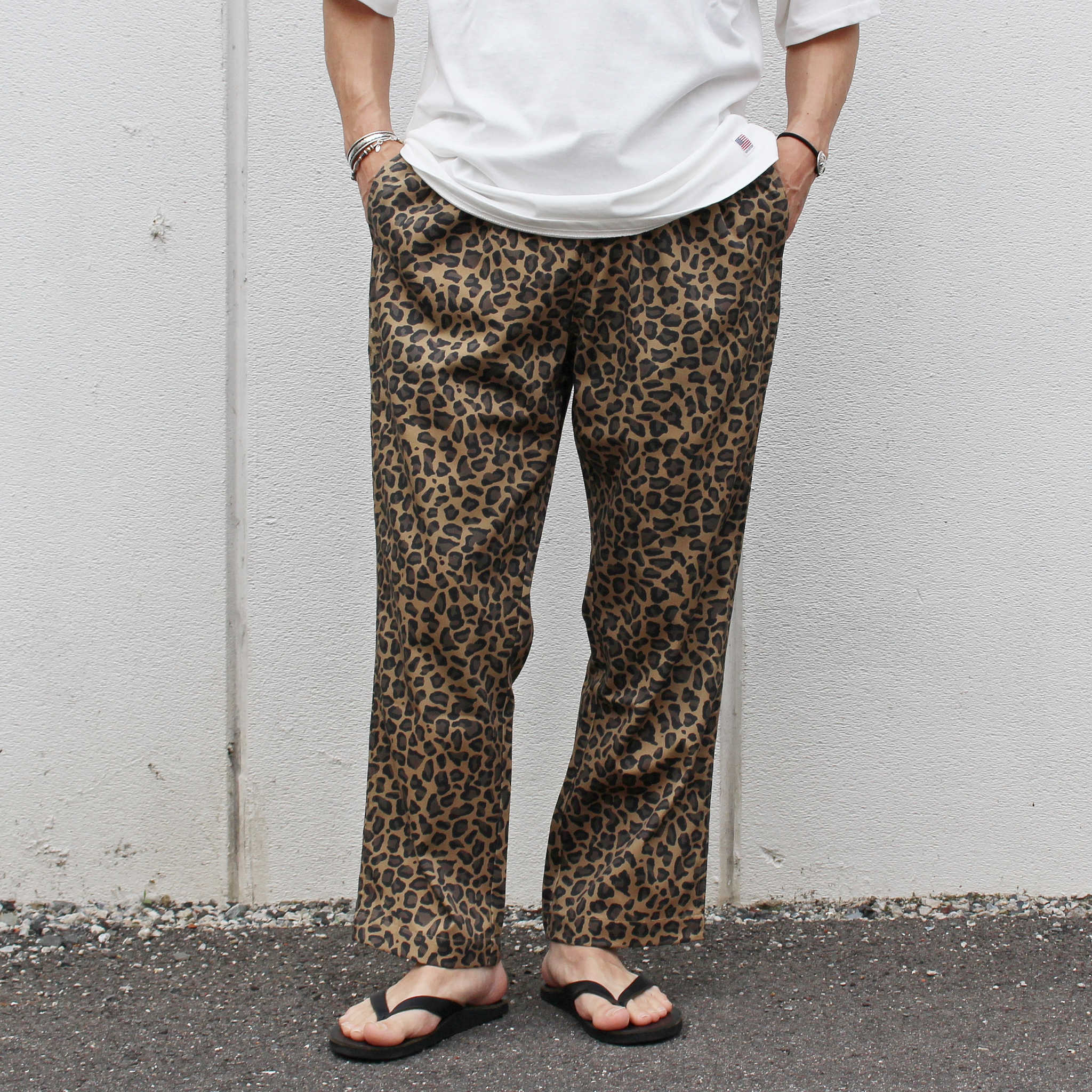 JEMORGAN LONG JOHNS ジェーイーモーガンロングジョーンズ / ANIMAL PANTS アニマルパンツ (LEOPARD レオパード)