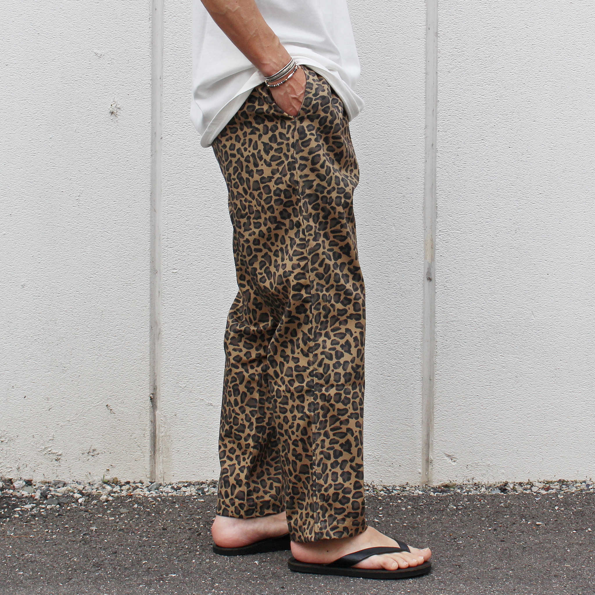 JEMORGAN LONG JOHNS ジェーイーモーガンロングジョーンズ / ANIMAL PANTS アニマルパンツ (LEOPARD レオパード)