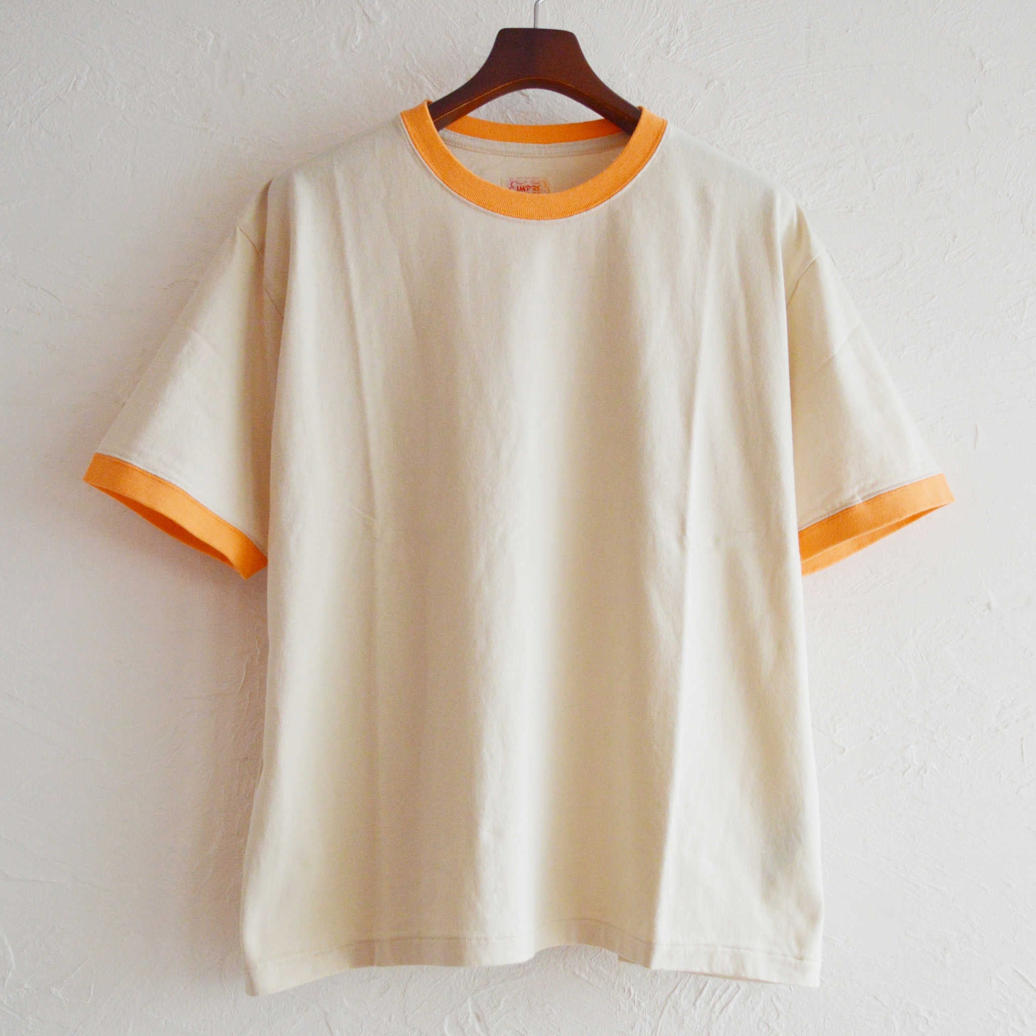IMPRESTORE インプレストア / Fredy | Ringer Tee shirt  リンガーティーシャツ (ORANGE オレンジ)