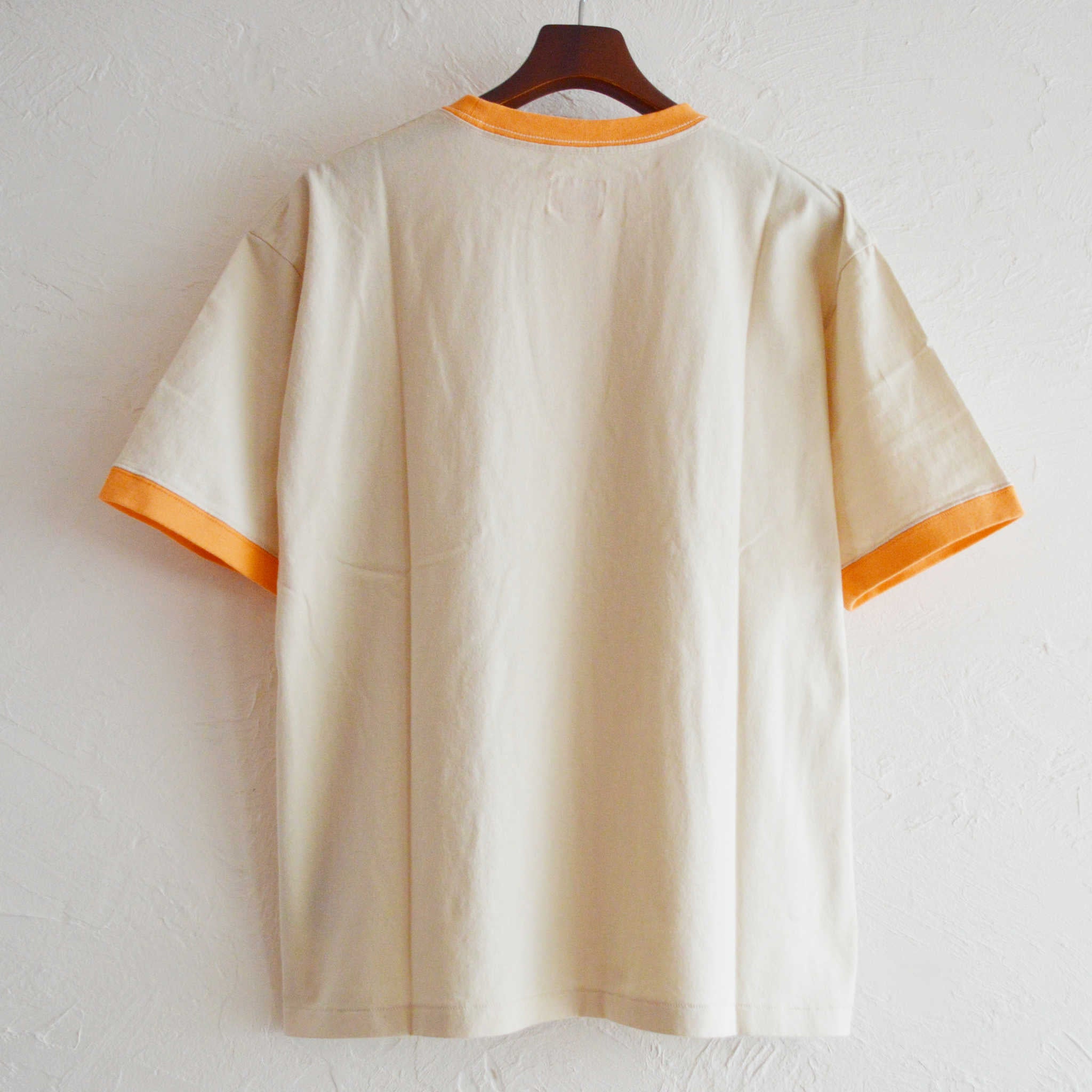 IMPRESTORE インプレストア / Fredy | Ringer Tee shirt  リンガーティーシャツ (ORANGE オレンジ)