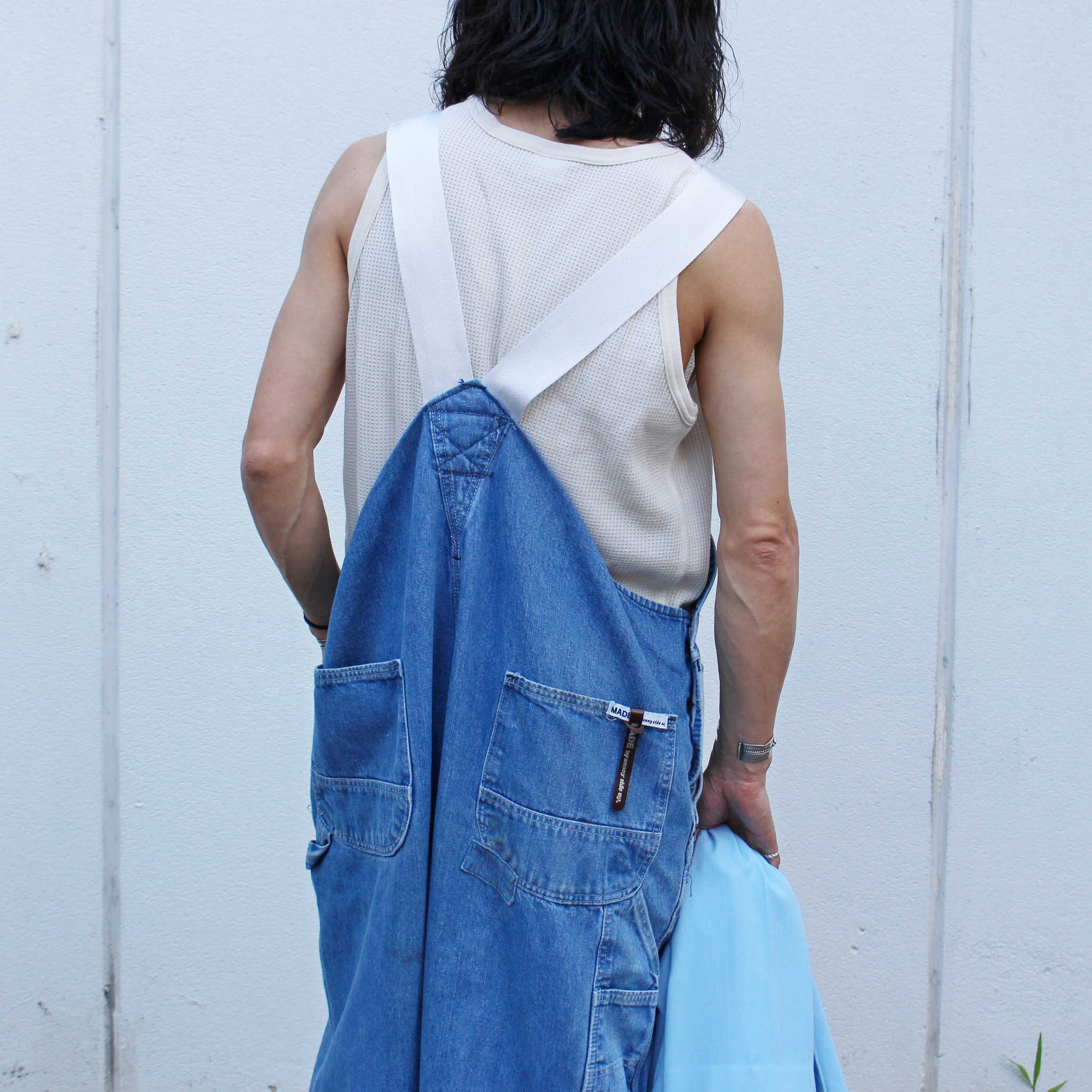 SUNNY SIDE UP サニーサイドアップ / RE DENIM OVERALL リメイクデニムオーバーオール