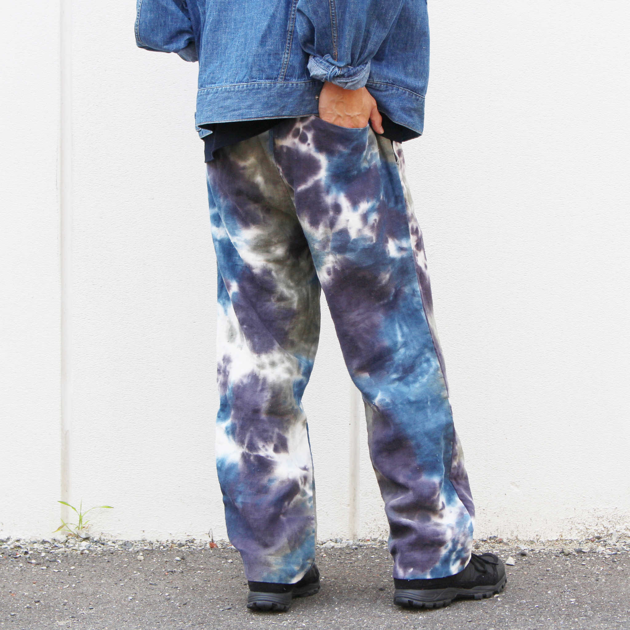 Nasngwam. ナスングワム / CLAY GEEK PANTS クレイジークパンツ (NAVY ネイビー)