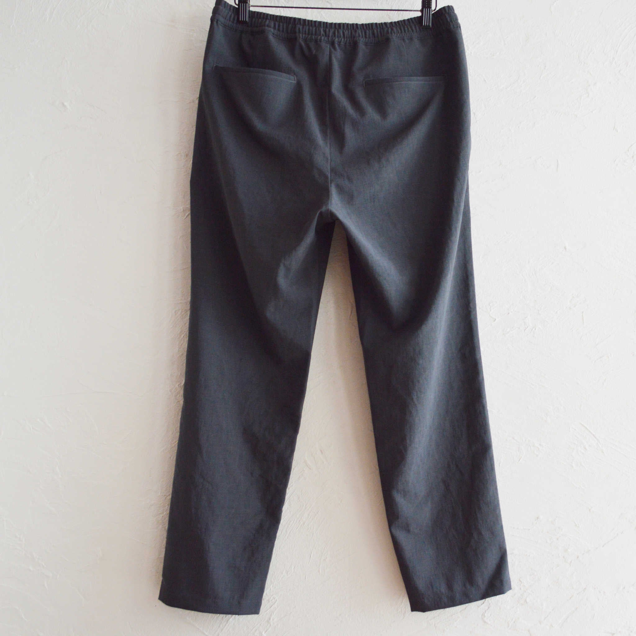 LAMOND ラモンド / SHARI PANTS シャリパンツ (CHAMBRAY BLACK シャンブレーブラック)