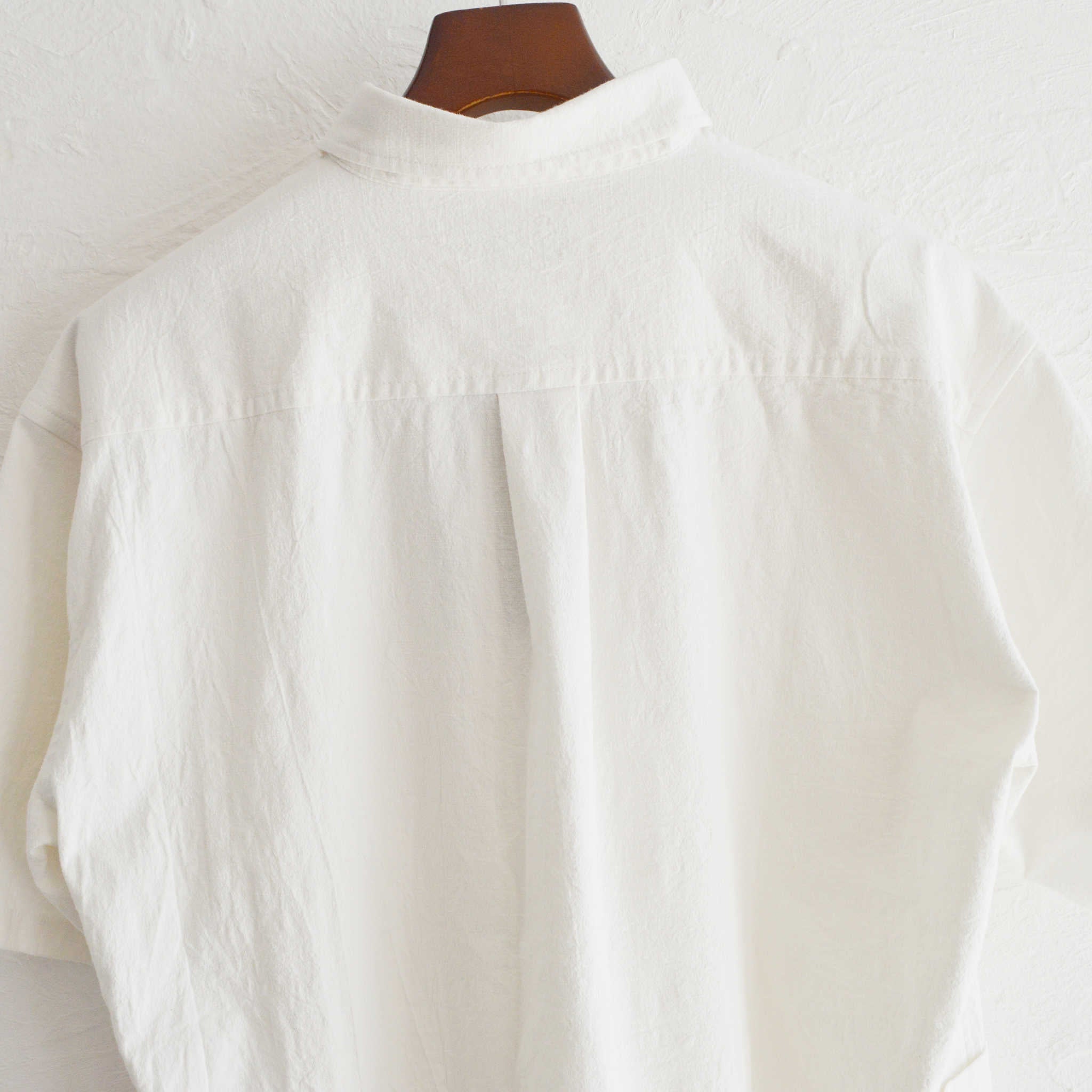 modemdesign モデムデザイン / Gardening pullover shirt ガーデニングプルオーバーシャツ (WHITE ホワイト)