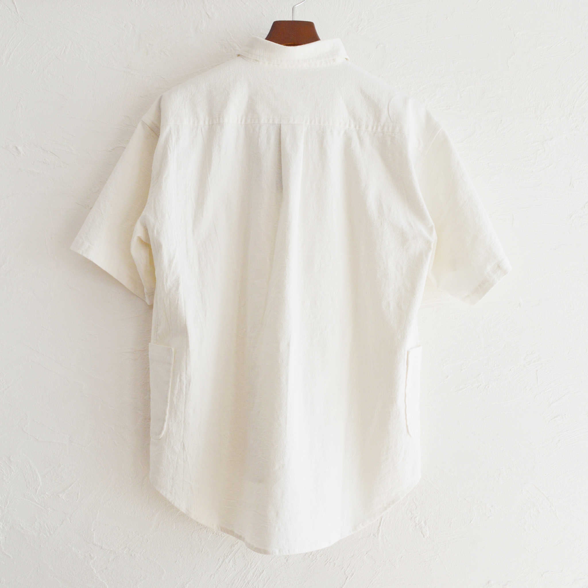 modemdesign モデムデザイン / Gardening pullover shirt ガーデニングプルオーバーシャツ (WHITE ホワイト)