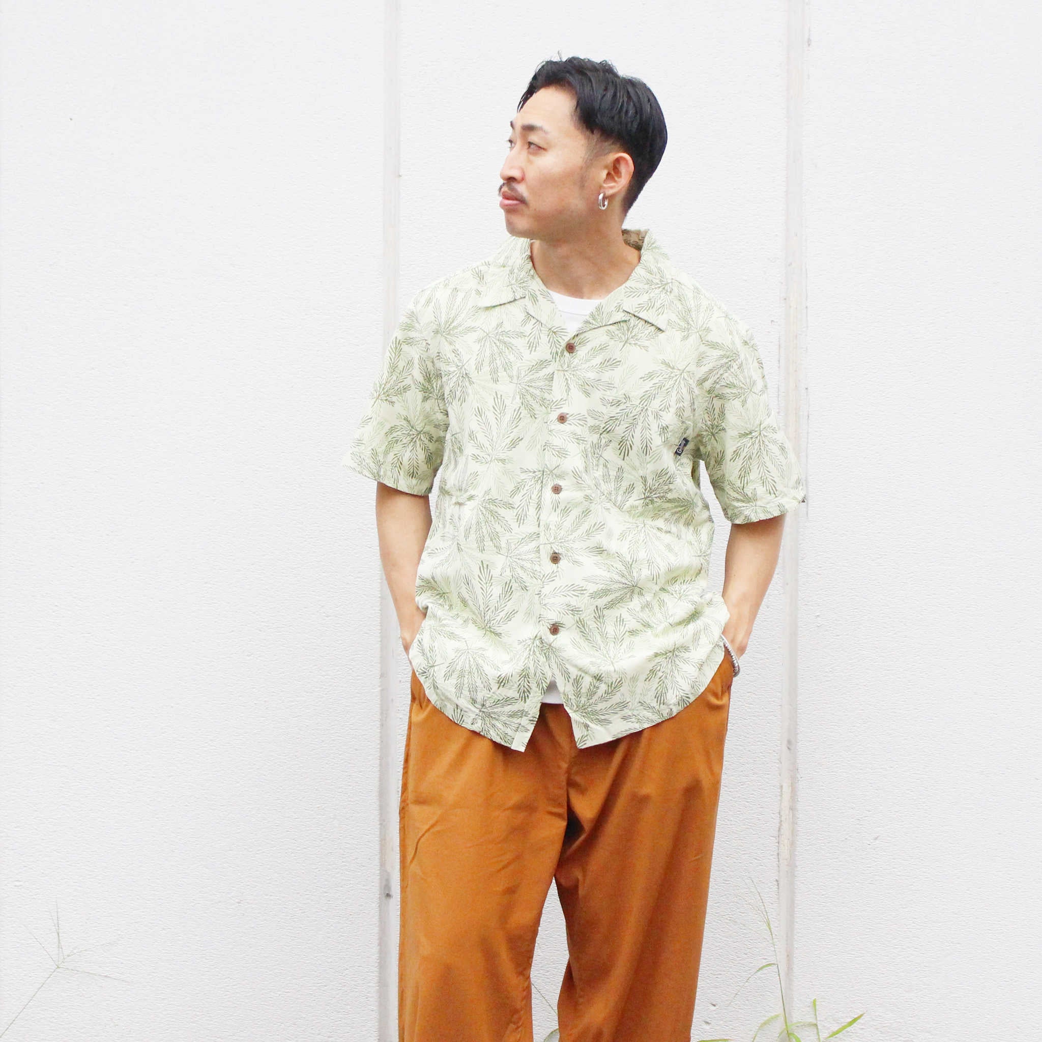 GOHEMP ゴーヘンプ / OPEN MIND SHIRTS オープンマインドシャツ (GREEN グリーン)