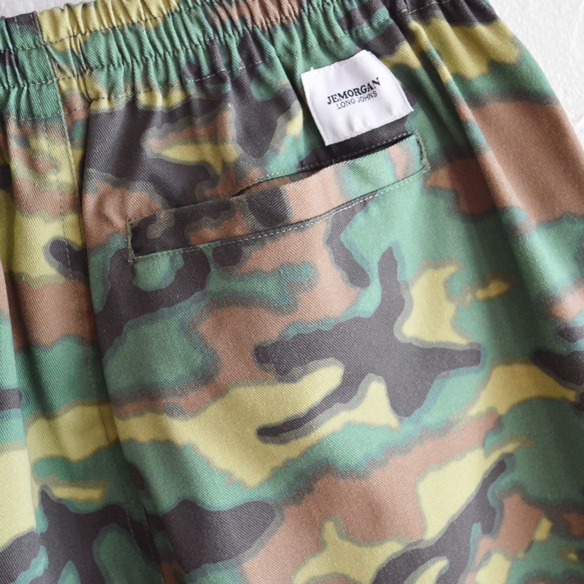 JEMORGAN LONG JOHNS ジェーイーモーガンロングジョーンズ / ANIMAL SHORTS アニマルショーツ (CAMO カモ)