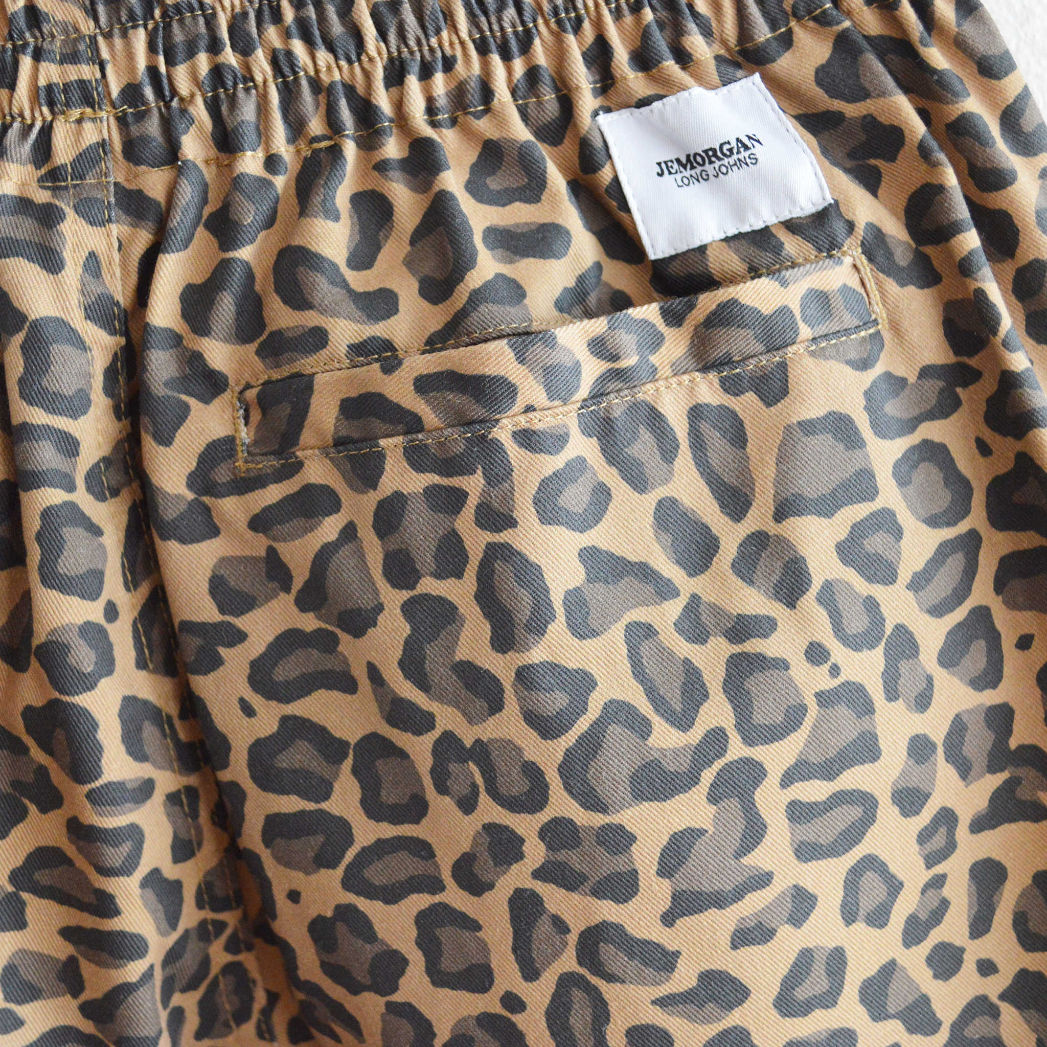 JEMORGAN LONG JOHNS ジェーイーモーガンロングジョーンズ / ANIMAL SHORTS アニマルショーツ (LEOPARD レオパード)