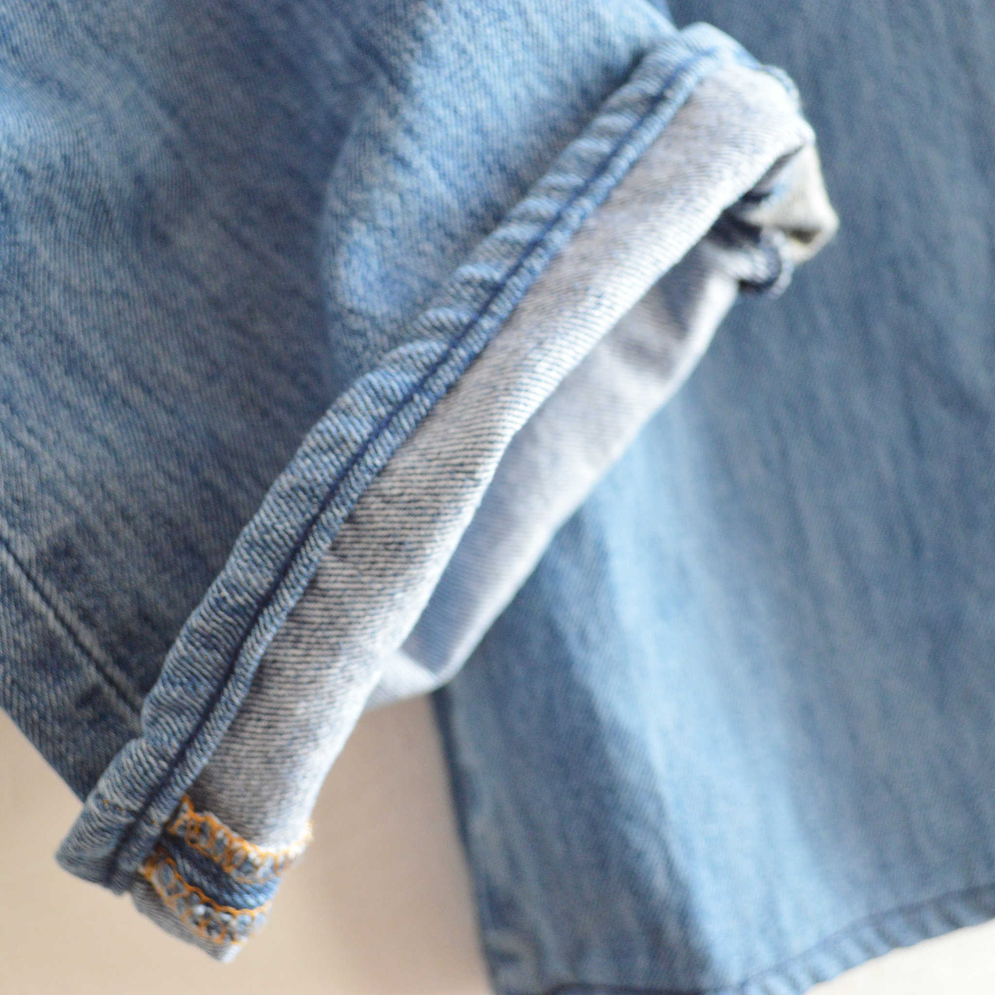 SUNNY SIDE UP サニーサイドアップ / WRAP DENIM PT ラップデニムパンツ size2 (BLUE ブルー