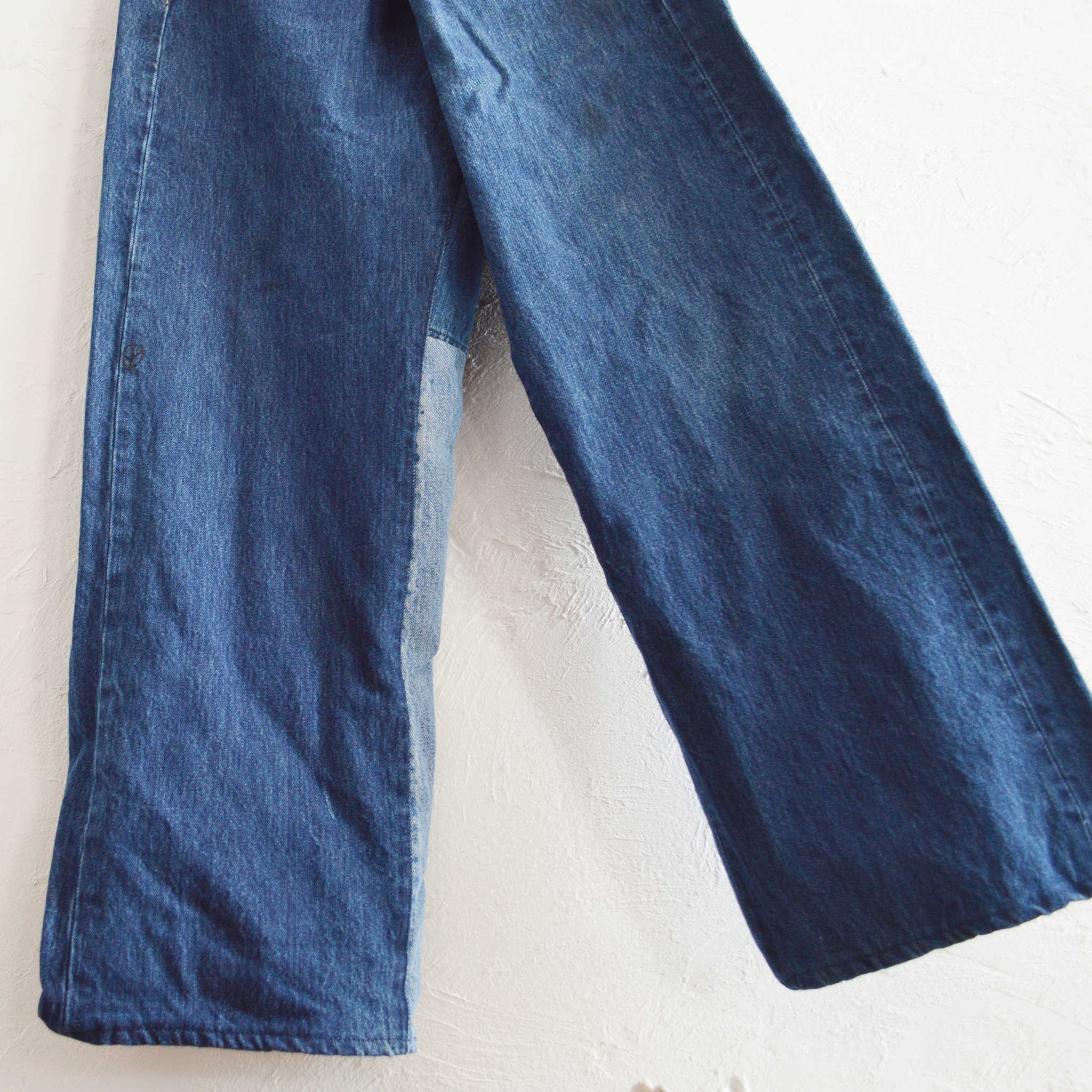 SUNNY SIDE UP サニーサイドアップ / WRAP DENIM PT ラップデニムパンツ size3 (BLUE ブルー)