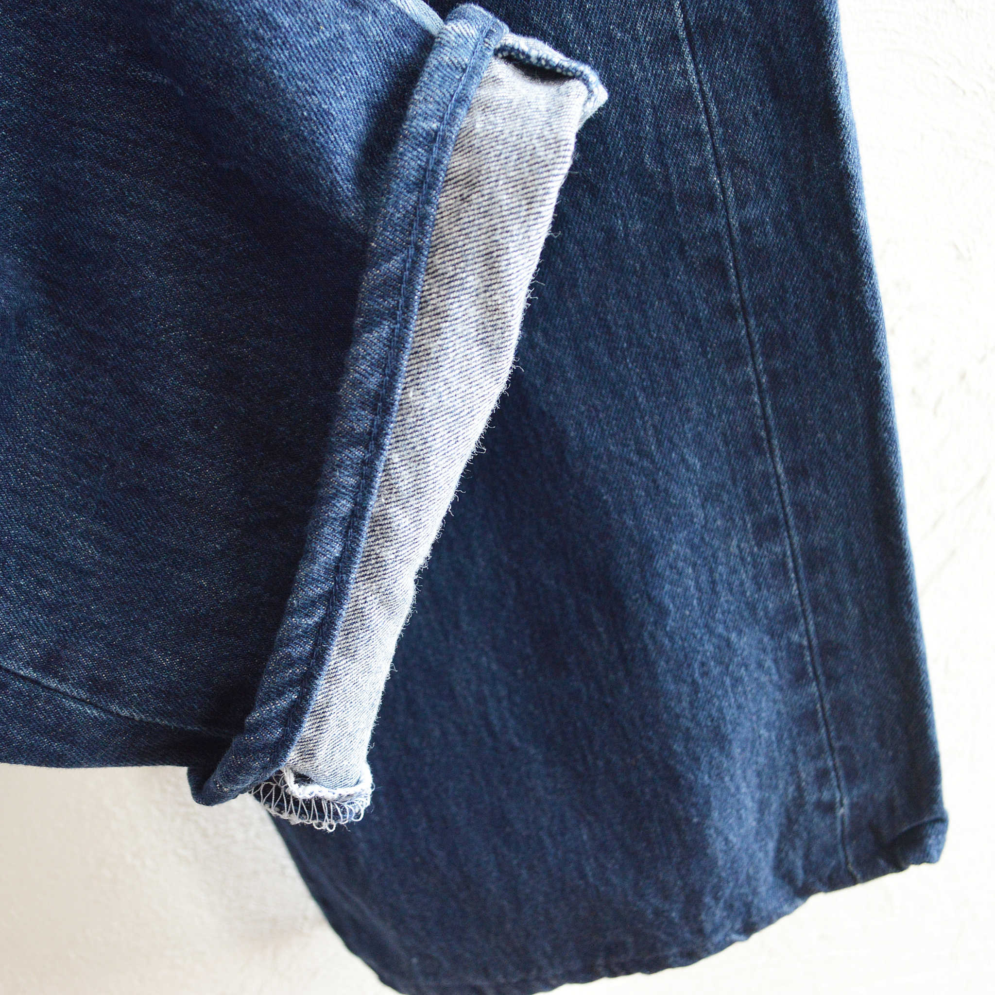 SUNNY SIDE UP サニーサイドアップ / WRAP DENIM PT ラップデニムパンツ size3 (BLUE ブルー)