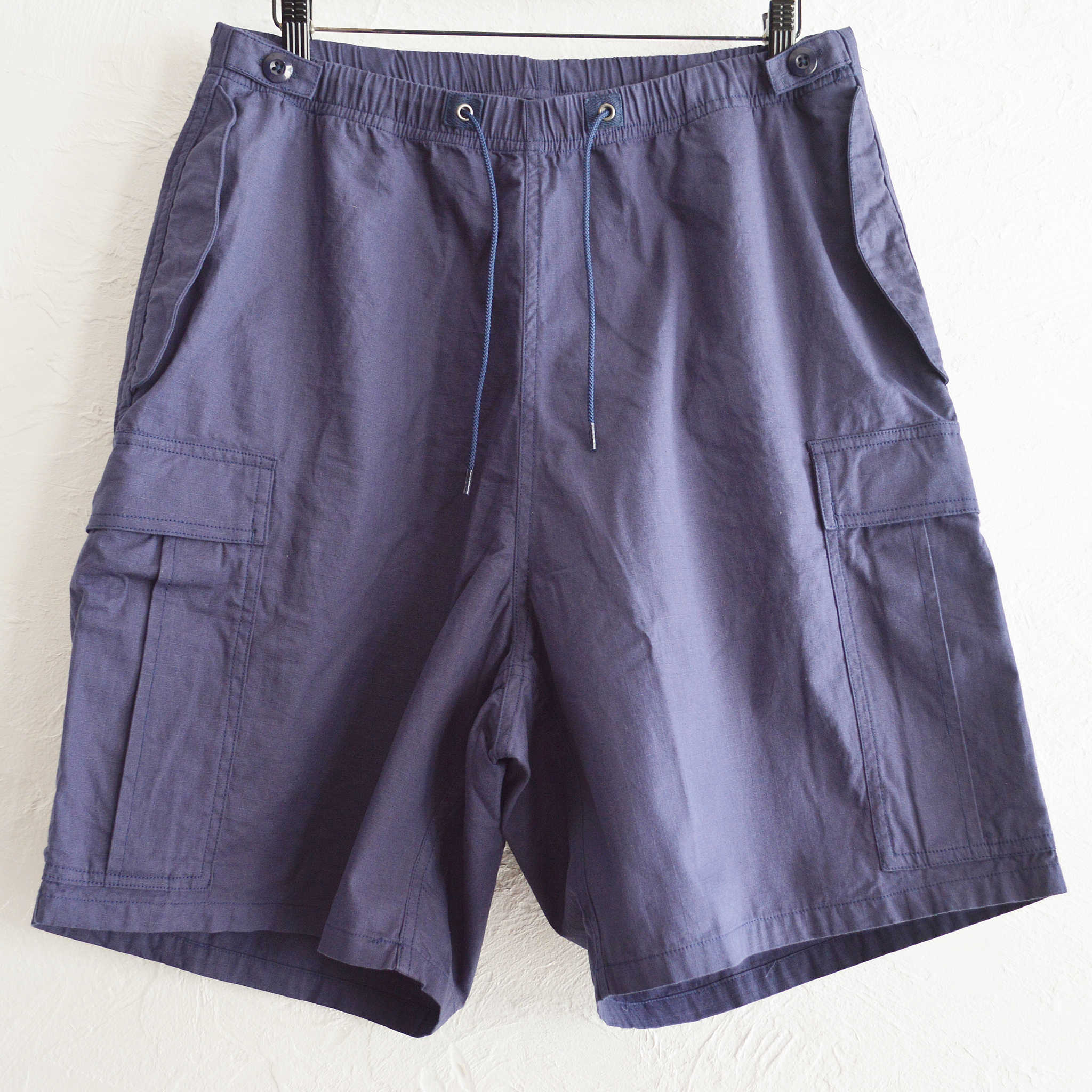 IMPRESTORE インプレストア / RANDY SHORTS RIP | EASY SHORTS ランディーショーツリップ (NAVY ネイビー)