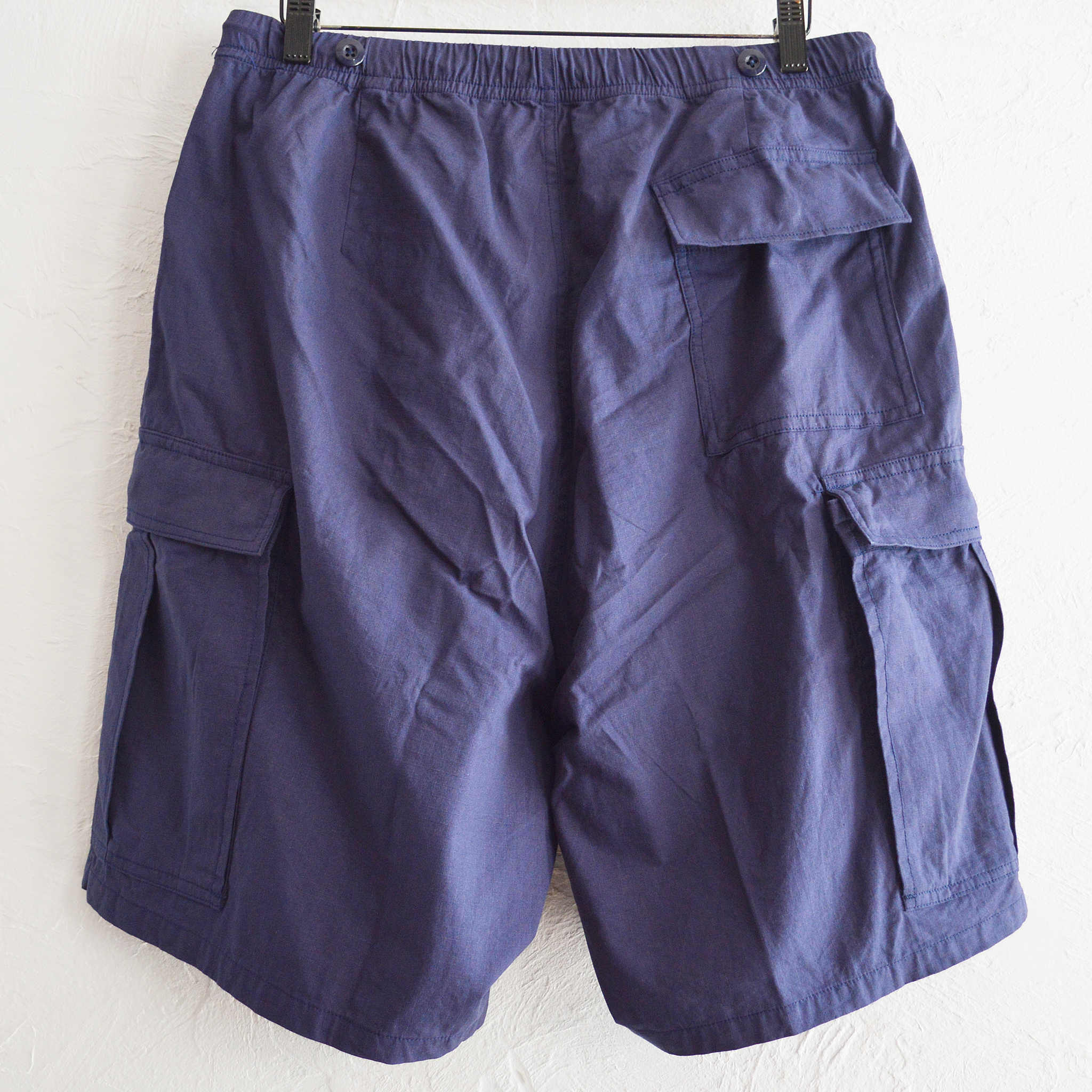 IMPRESTORE インプレストア / RANDY SHORTS RIP | EASY SHORTS ランディーショーツリップ (NAVY ネイビー)