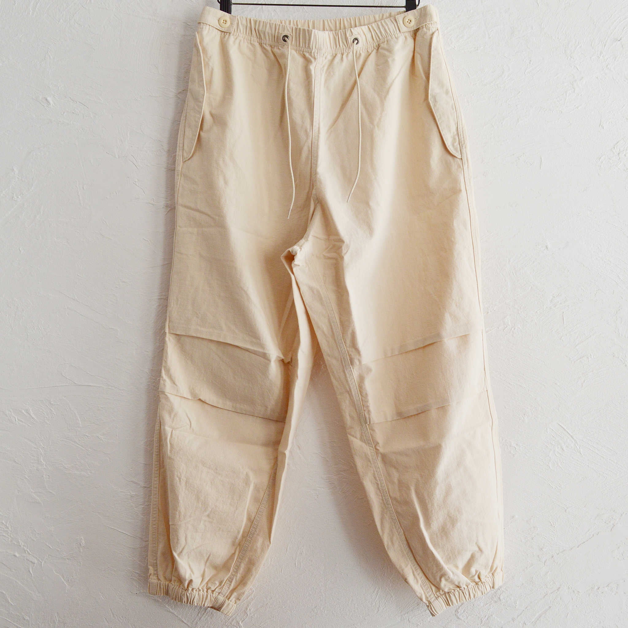 IMPRESTORE インプレストア / JIMMY RIP | EASY TROUSERS TAPERED ランディーリップイージートラウザーズテーパード (LIGHT BEIGE ライトベージュ)