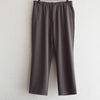 LAMOND ラモンド / SEMI WIDE TWILL EASY TROUSERS セミワイドツイルイージートラウザーズ (ASH BROWN アッシュブラウン)