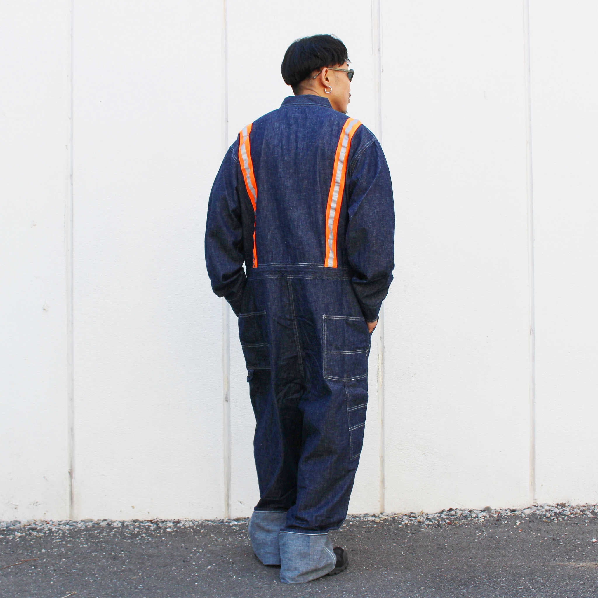 IMPRESTORE インプレストア / Chalky | 6.5oz Denim jumpsuit チャルキー6.5オンスデニムジャンプスーツ (ONE WASH ワンウォッシュ)