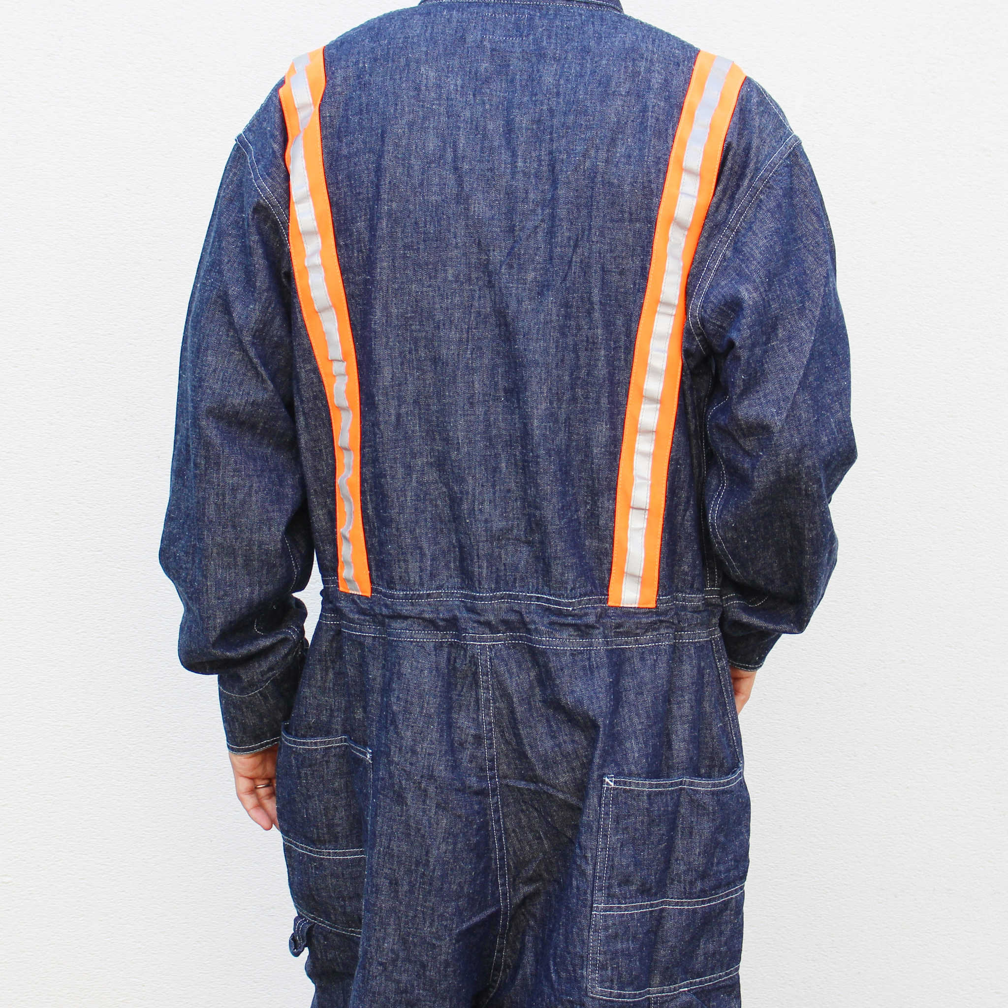 IMPRESTORE インプレストア / Chalky | 6.5oz Denim jumpsuit チャルキー6.5オンスデニムジャンプスーツ (ONE WASH ワンウォッシュ)