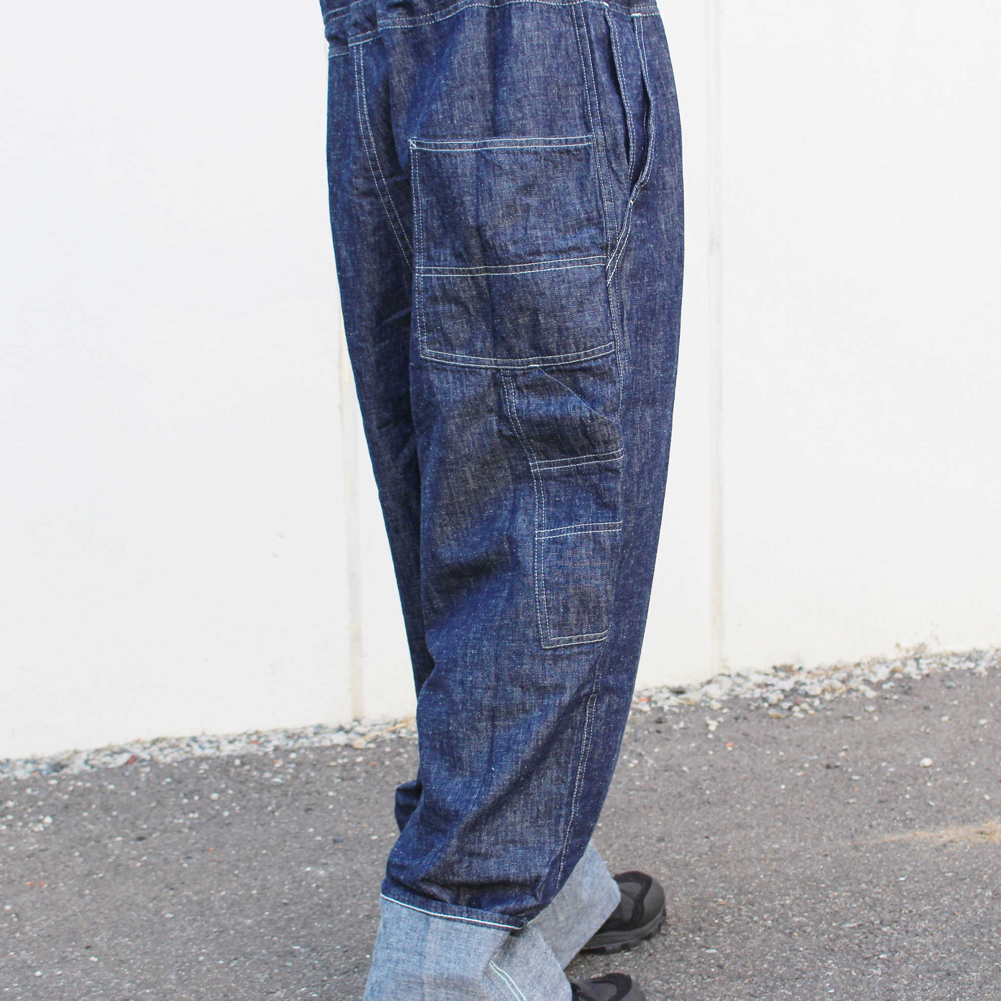 IMPRESTORE インプレストア / Chalky | 6.5oz Denim jumpsuit チャルキー6.5オンスデニムジャンプスーツ (ONE WASH ワンウォッシュ)