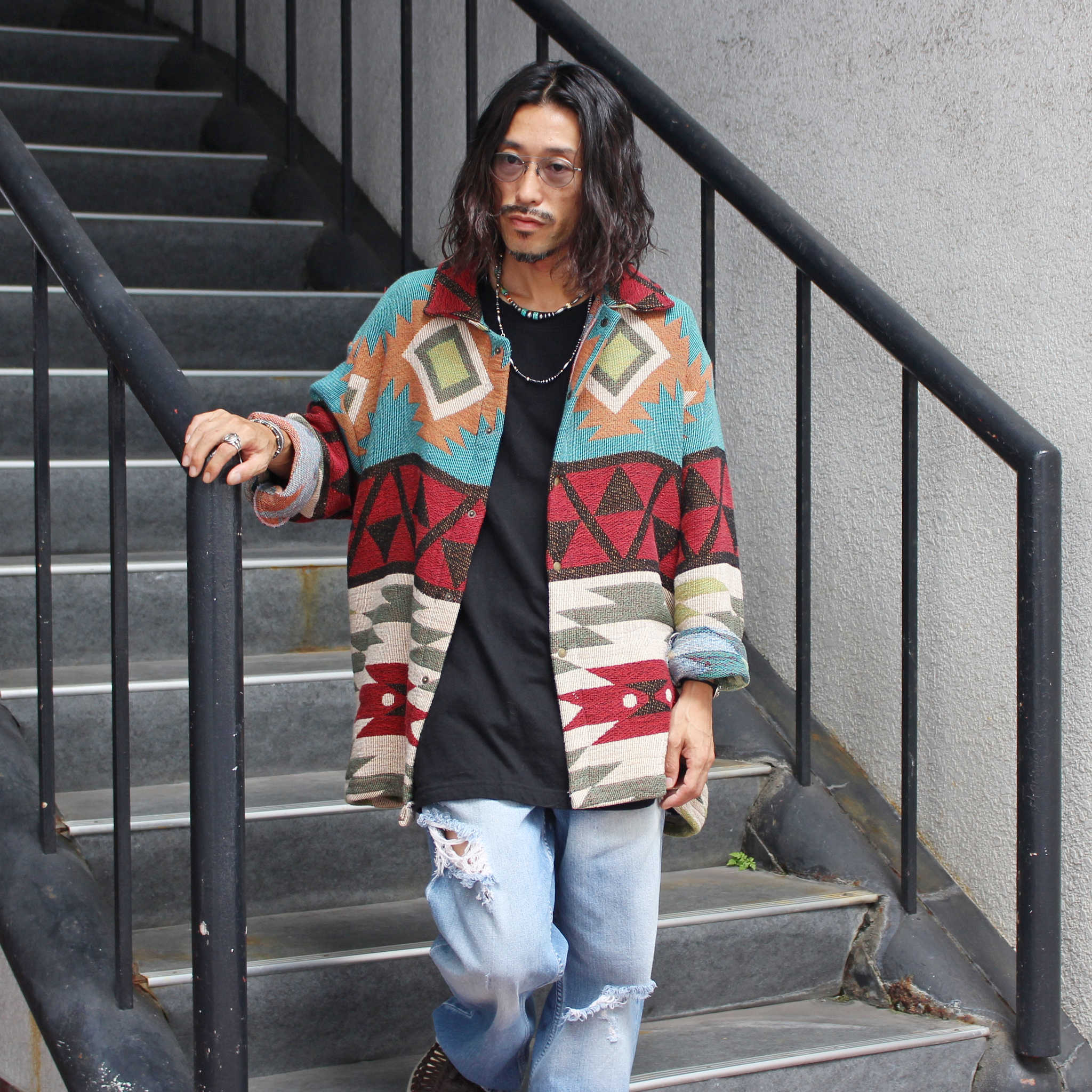 BIG P. PRODUCTS ビッグピープロダクト / Remake Us Rag Jacket リメイクユーエスラグジャケット