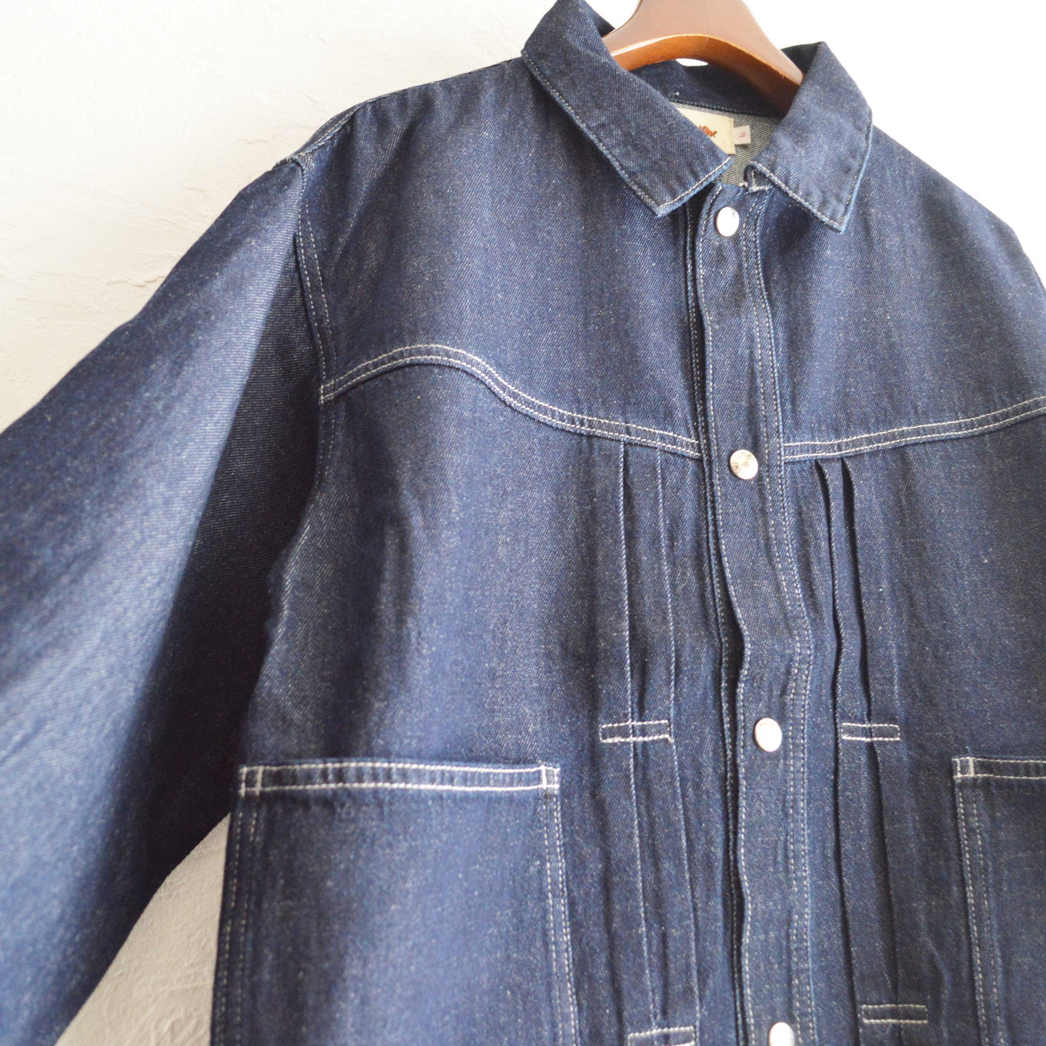 Nasngwam.×GOHEMP ナスングワム ゴーヘンプ / ATELIER DENIM JACKET アトリエデニムジャケット (ONE WASH ワンウォッシュ)