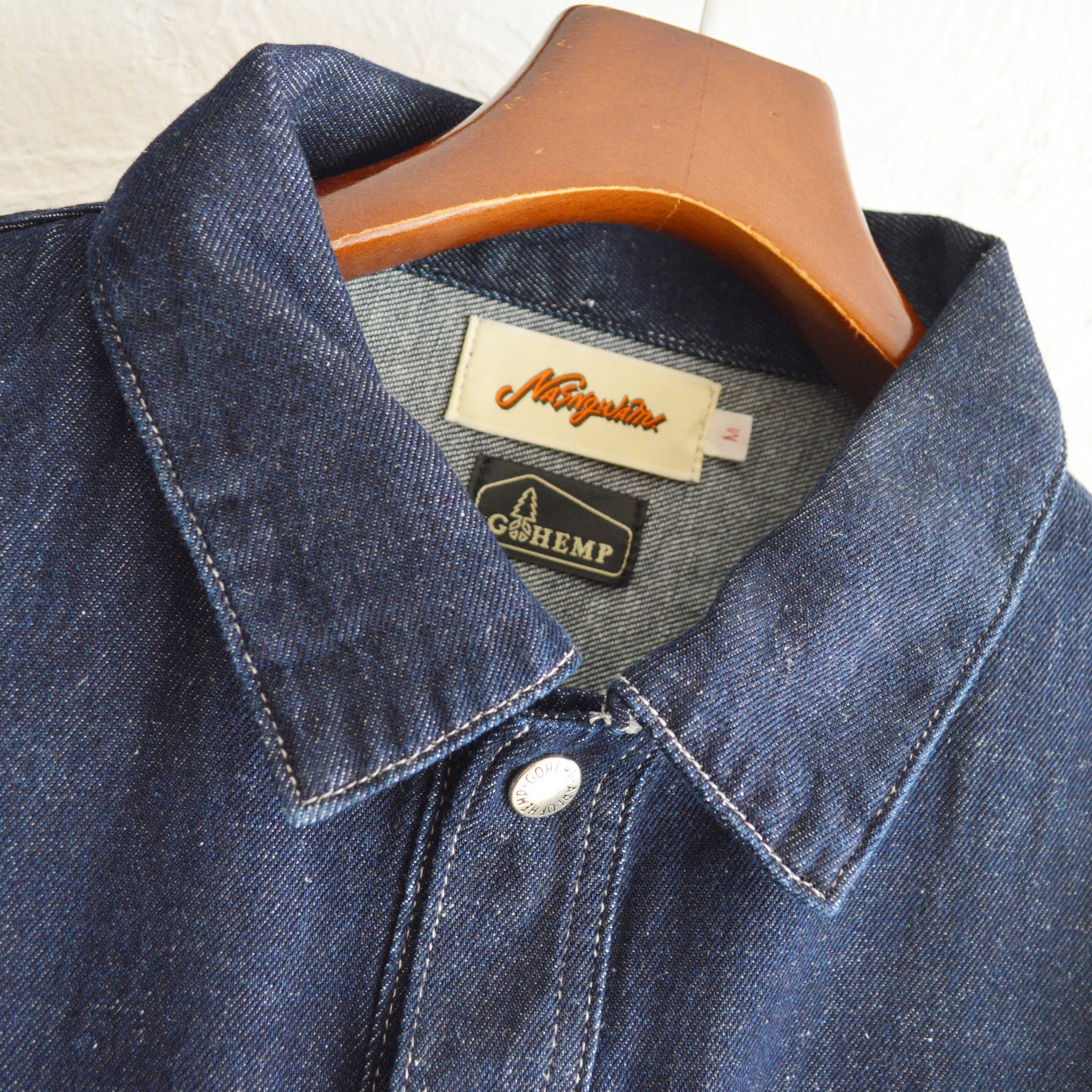 Nasngwam.×GOHEMP ナスングワム ゴーヘンプ / ATELIER DENIM JACKET アトリエデニムジャケット (ONE WASH ワンウォッシュ)