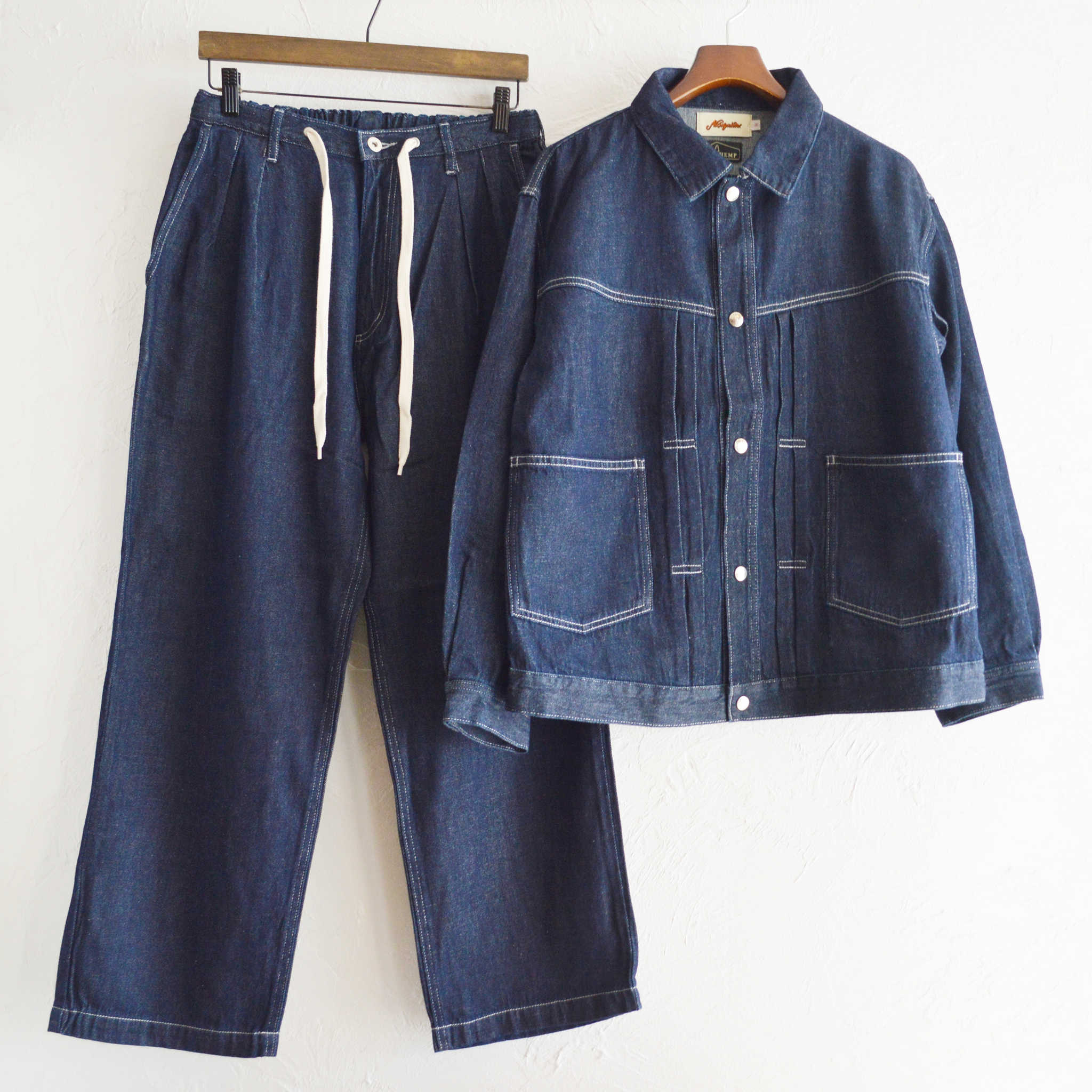 Nasngwam.×GOHEMP ナスングワム ゴーヘンプ / ATELIER DENIM JACKET アトリエデニムジャケット (ONE WASH ワンウォッシュ)