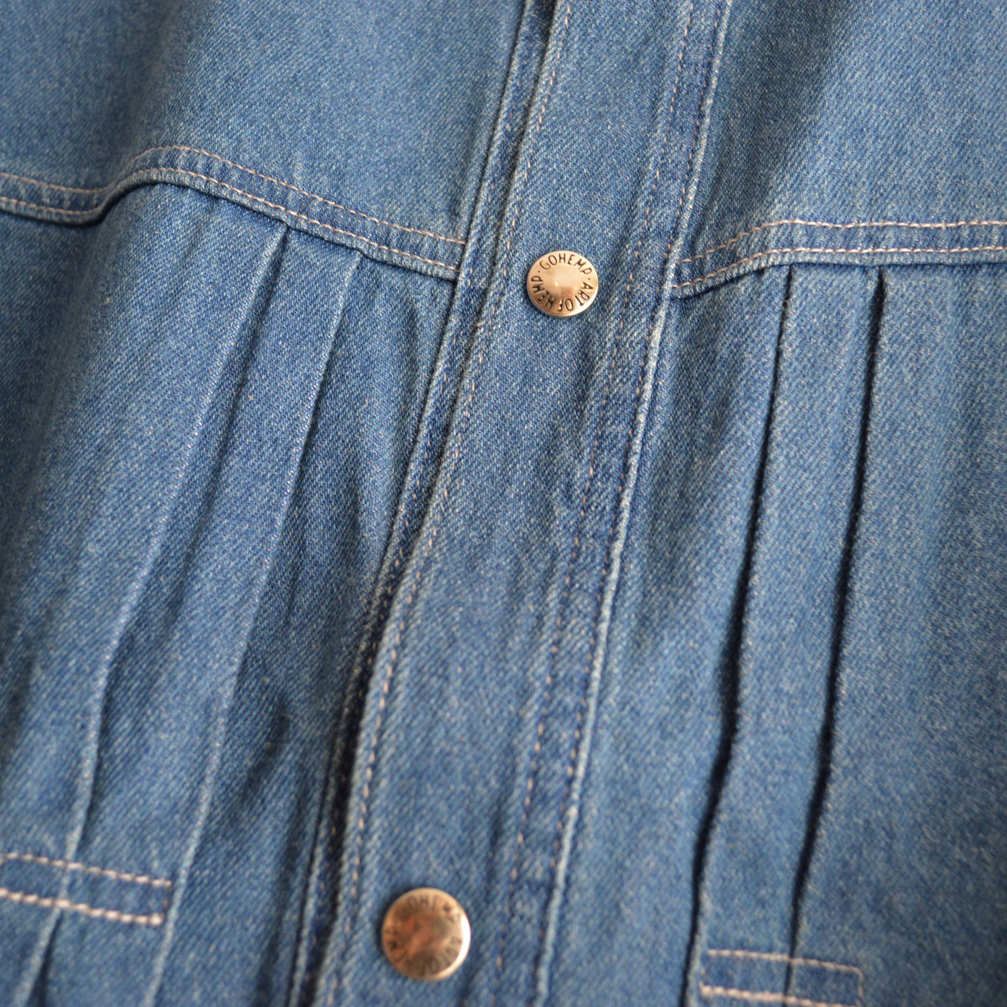 Nasngwam.×GOHEMP ナスングワム ゴーヘンプ / ATELIER DENIM JACKET アトリエデニムジャケット (USED WASH ユーズドウォッシュ)