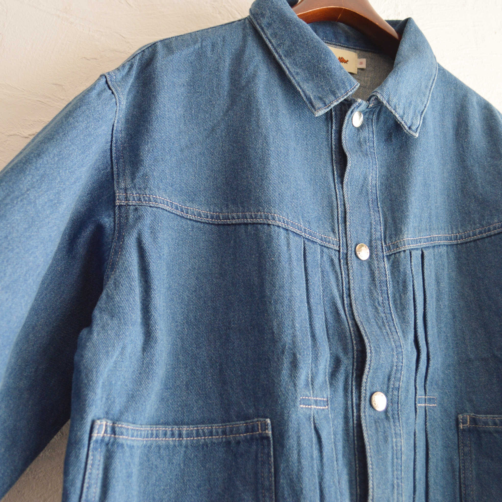 Nasngwam.×GOHEMP ナスングワム ゴーヘンプ / ATELIER DENIM JACKET アトリエデニムジャケット (USED WASH ユーズドウォッシュ)