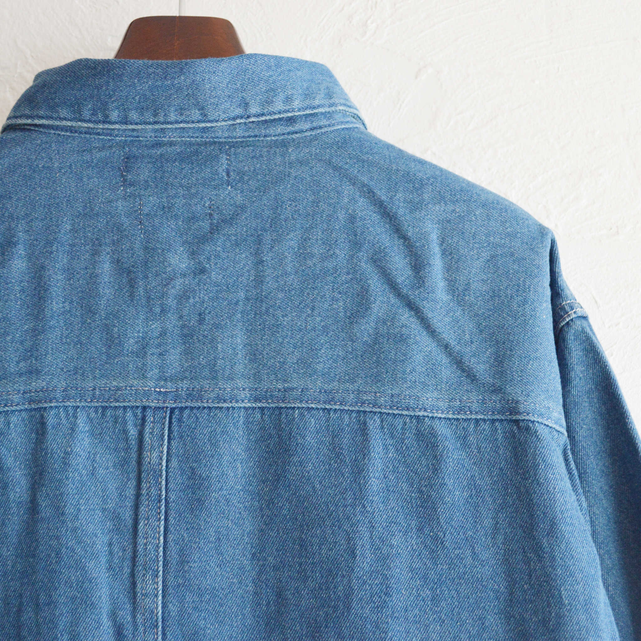 Nasngwam.×GOHEMP ナスングワム ゴーヘンプ / ATELIER DENIM JACKET アトリエデニムジャケット (USED WASH ユーズドウォッシュ)